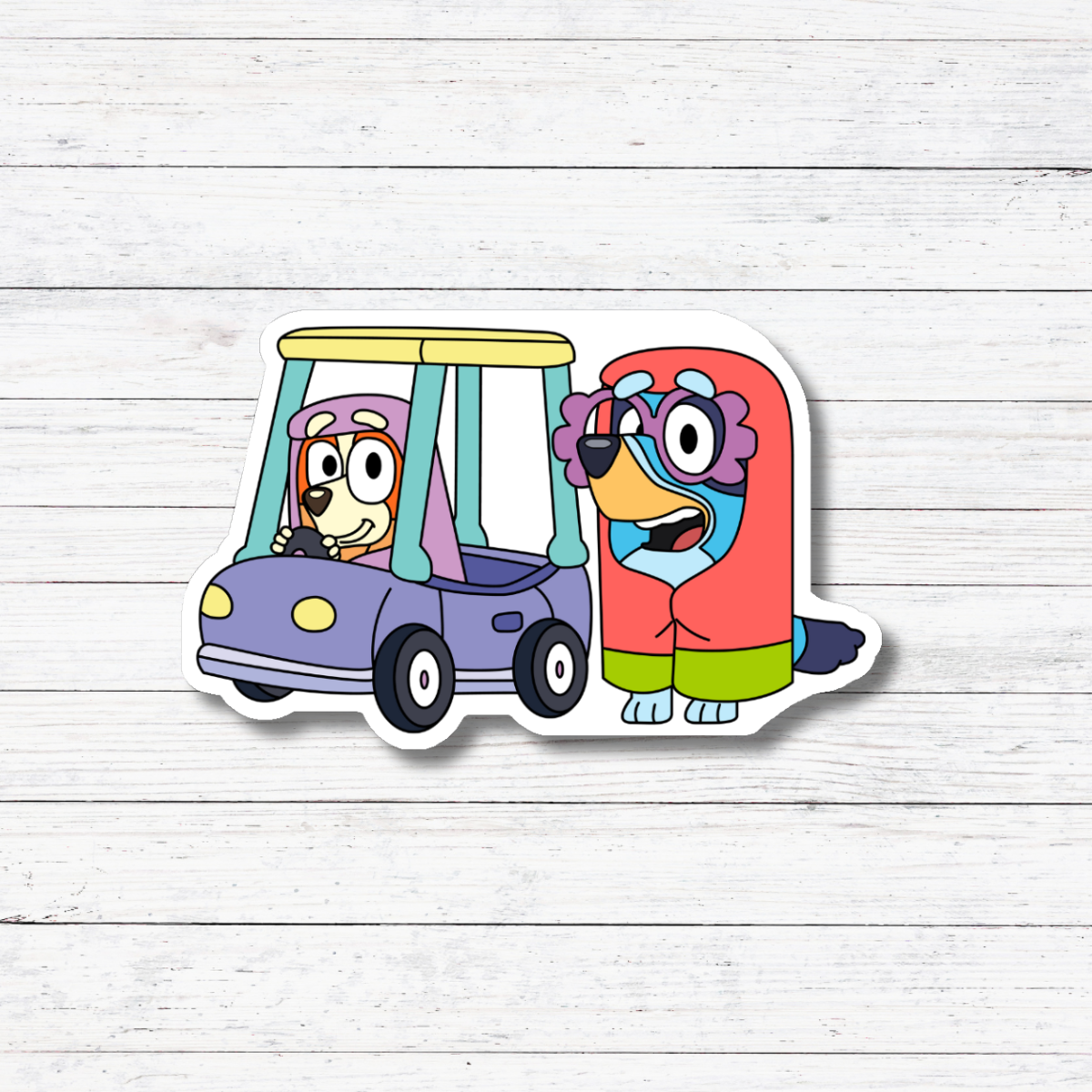 The Grannies Bluey Sticker