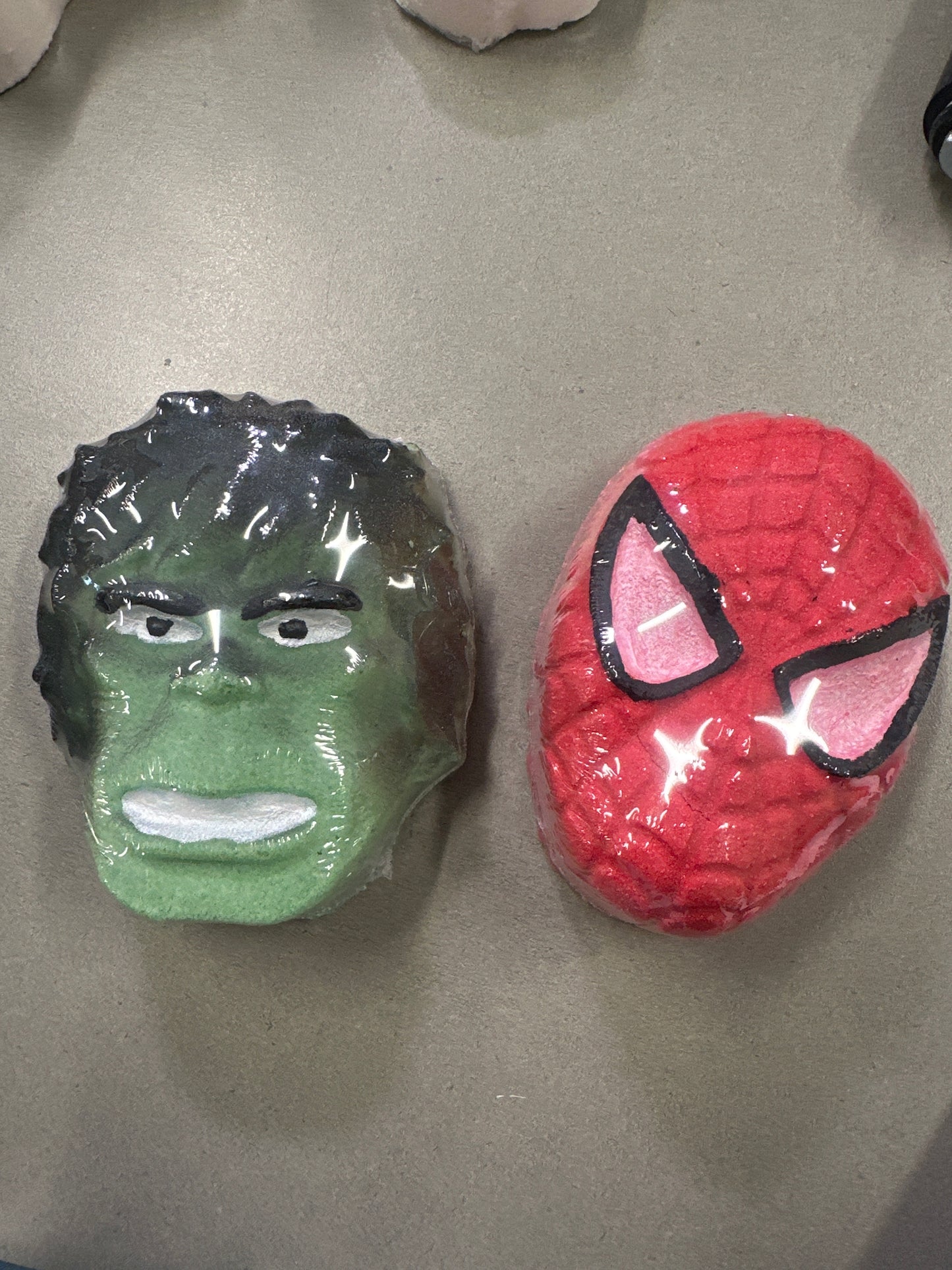 Superhero bath bomb