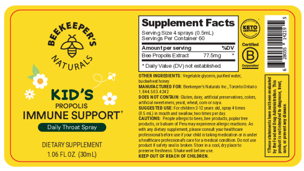 Kid's Propolis Immune Support Spray