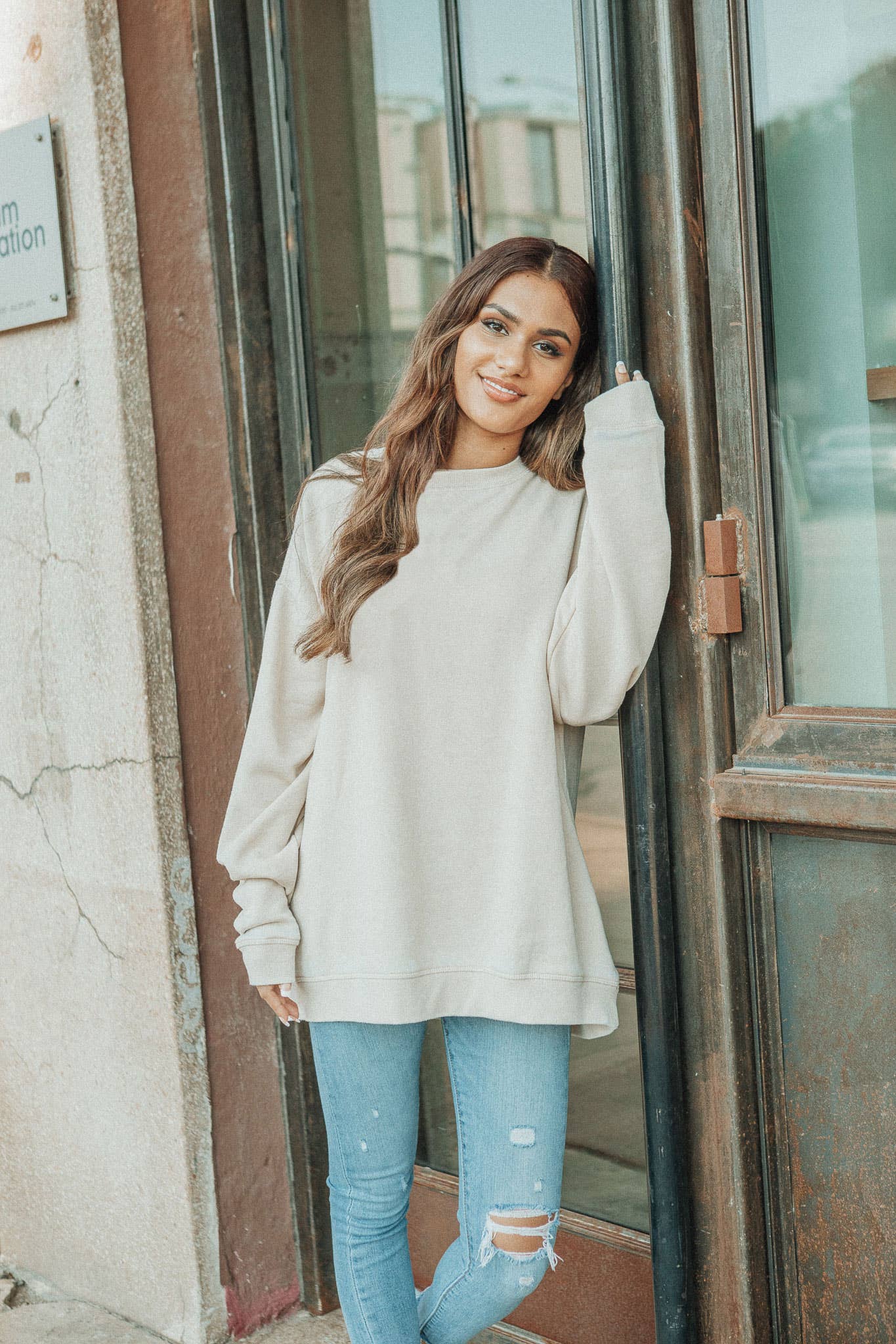 Burnout Crewneck Pullover