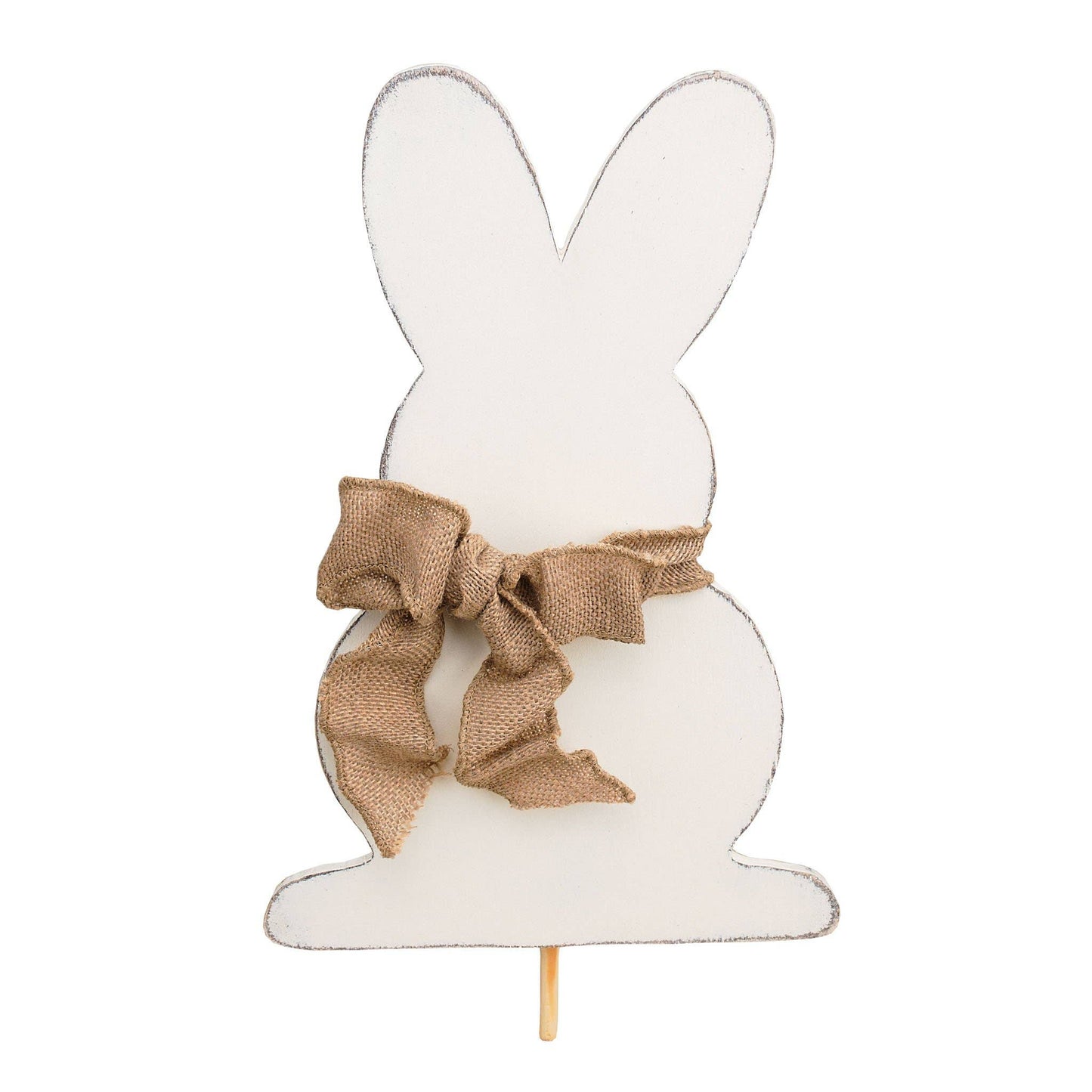 Burlap Bunny Topper