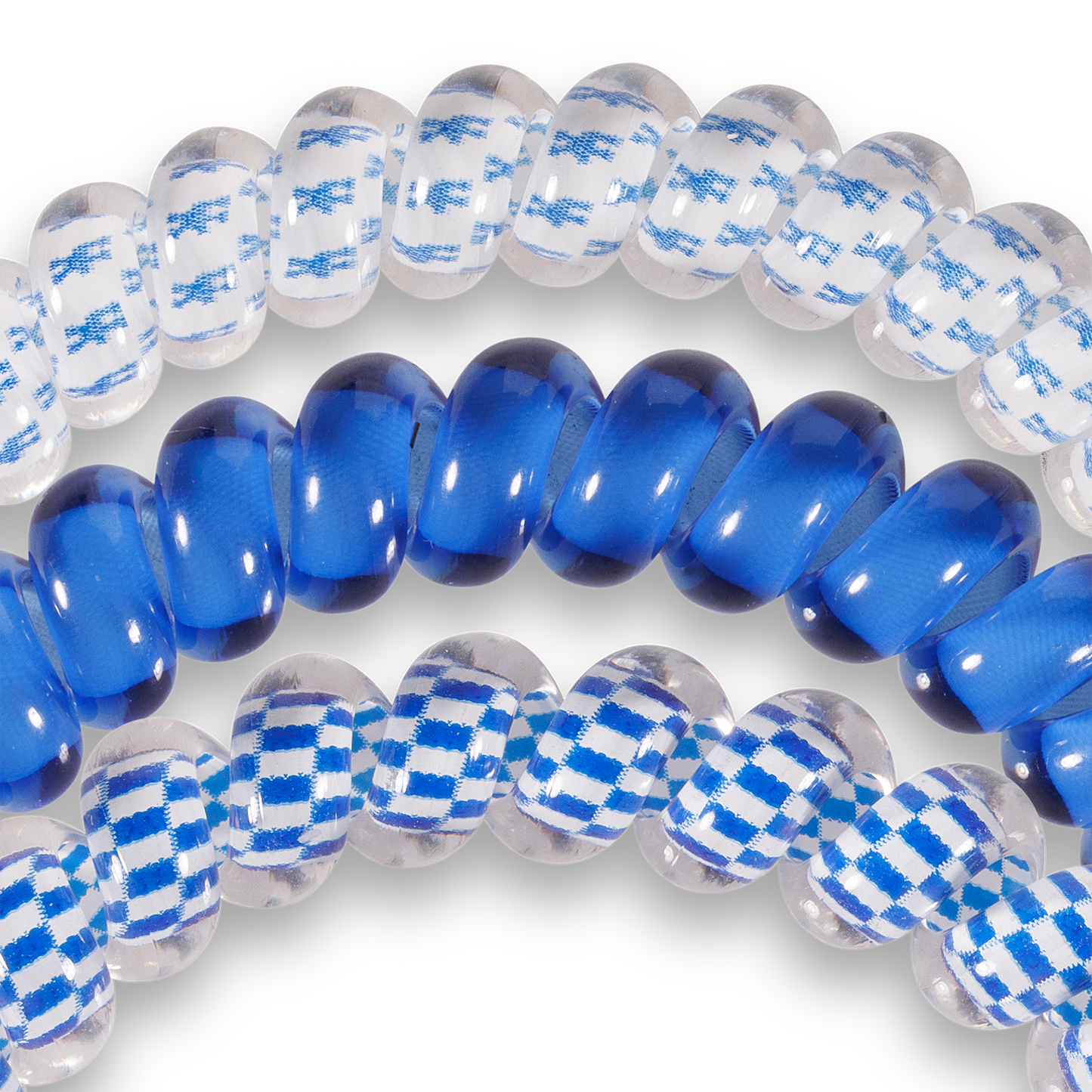 University of Kentucky - Small Hair Coils, Hair Ties, 3-pack