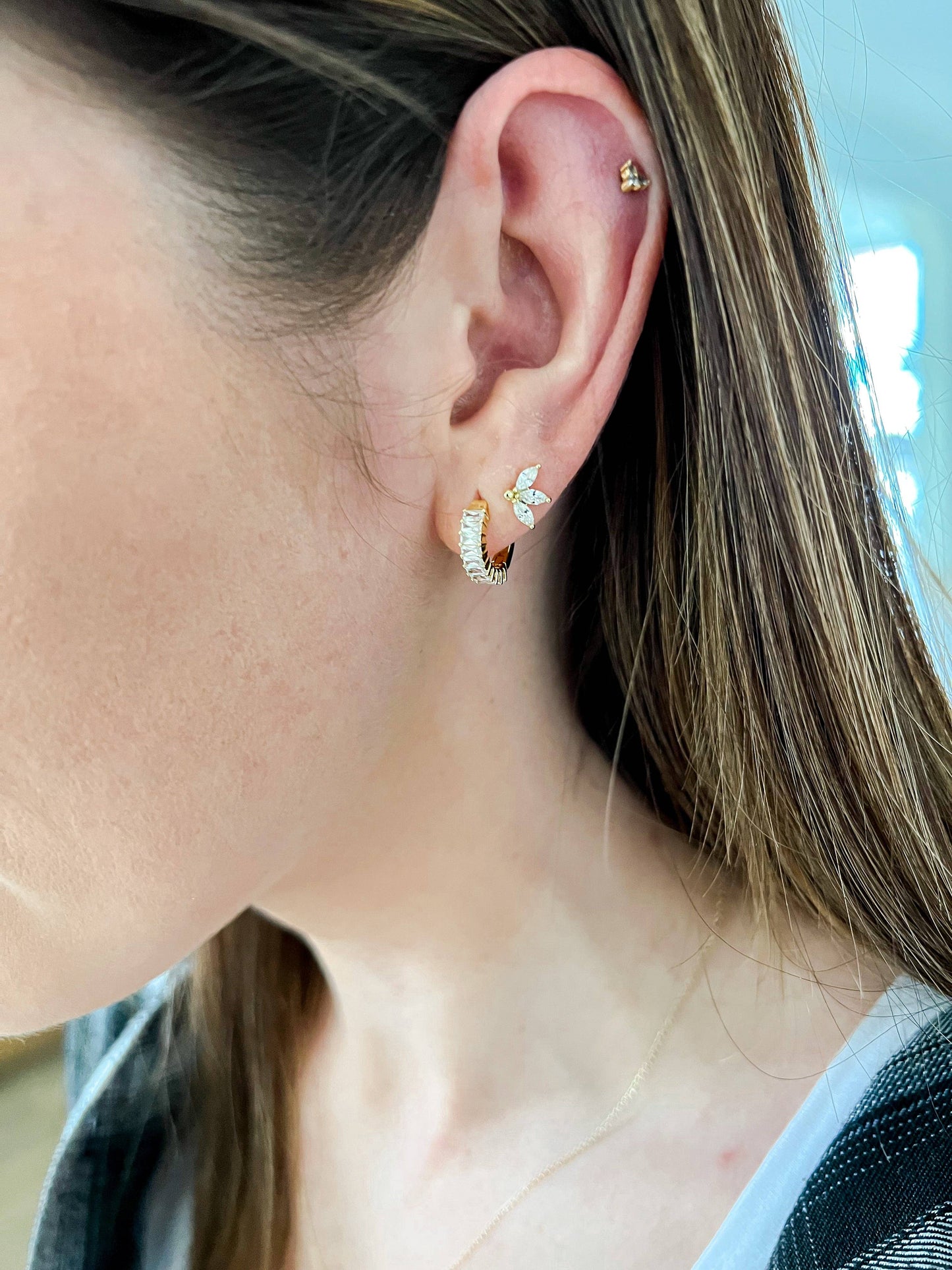 Daryl-Ann's Baguette Hoops