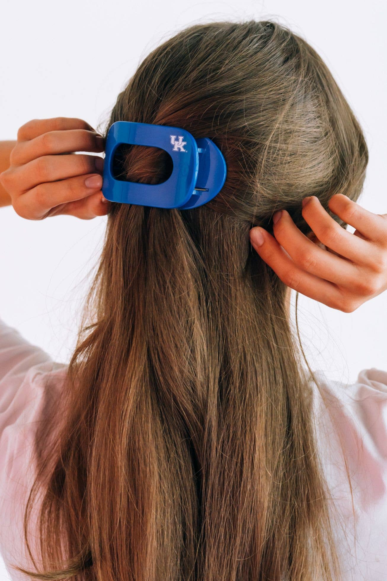 Round Flat Hair Clip | Med. | Univ. of Kentucky