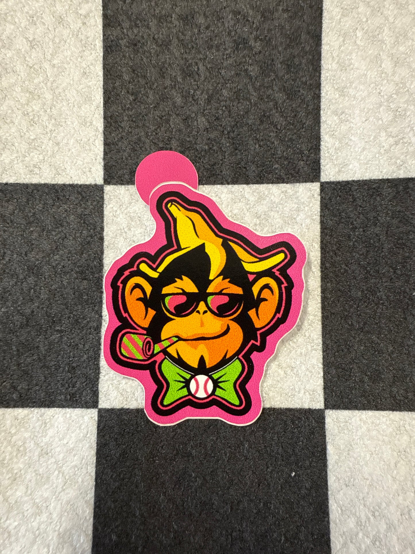 Waterproof P.A sticker