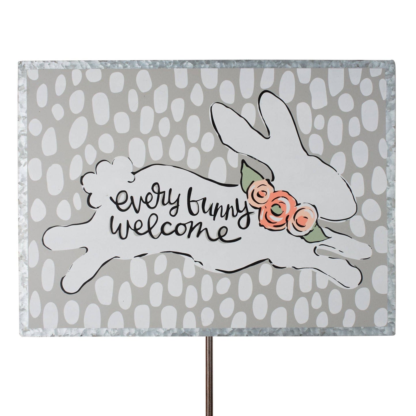 Every Bunny Welcome Garden Stake