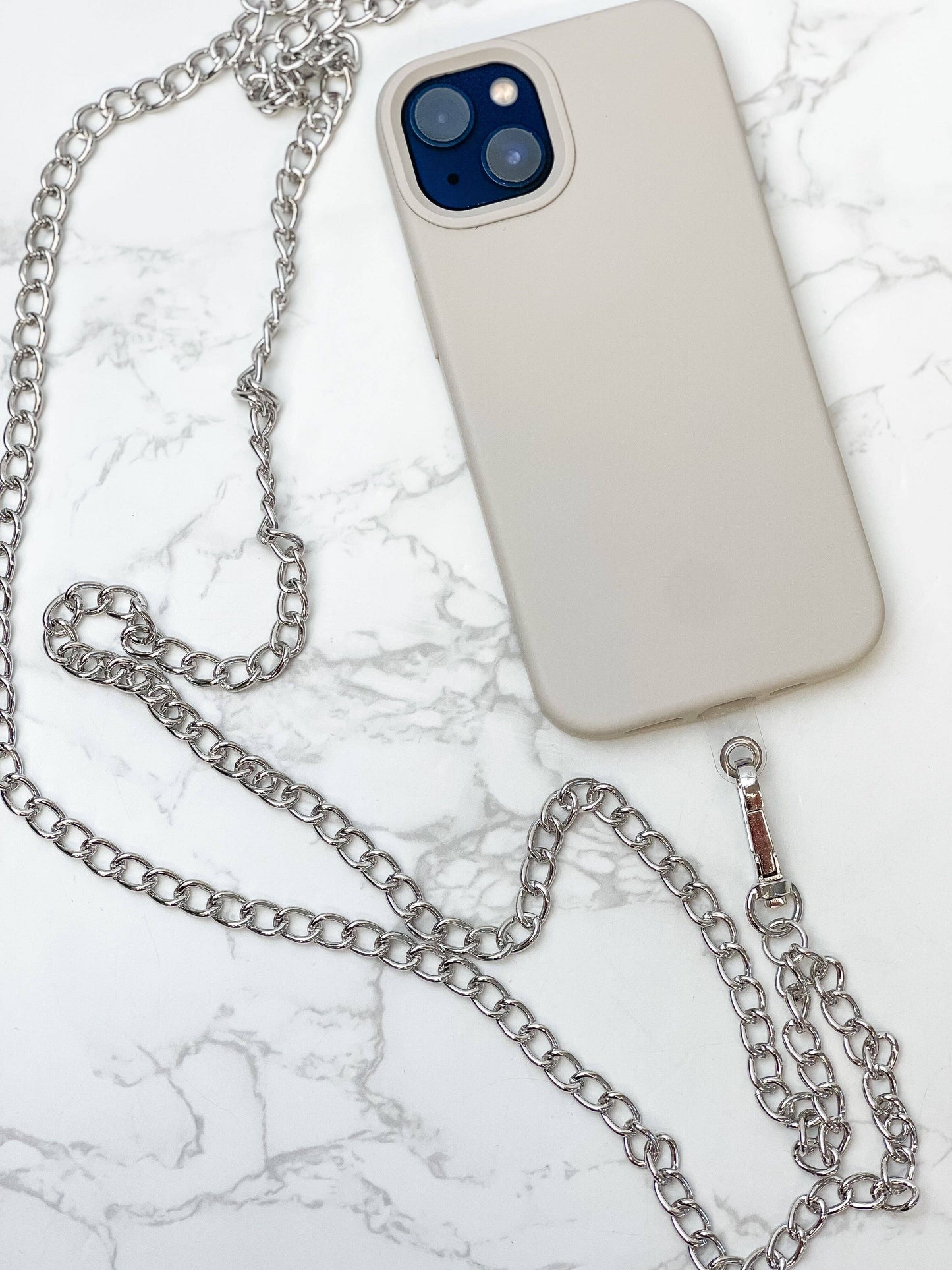 Curb Link Phone Chain Lanyards