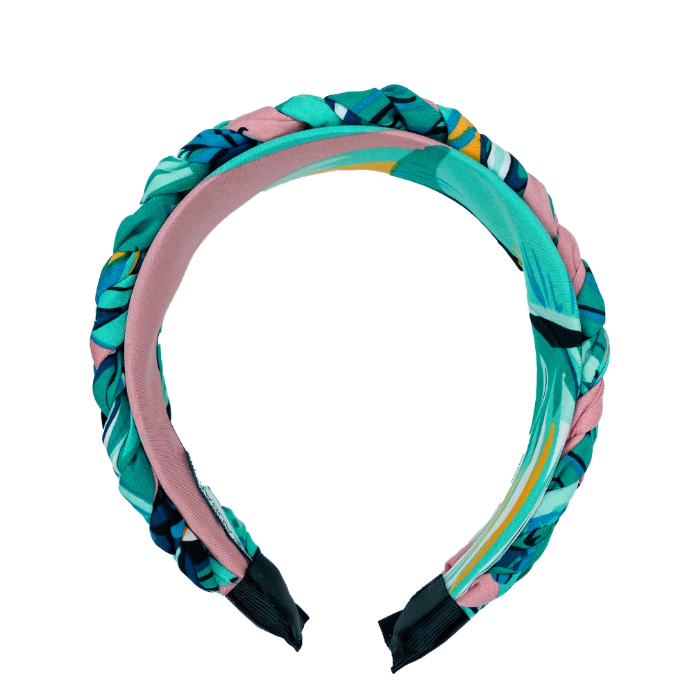 Blushing Braid Headband - Cabo Wabo