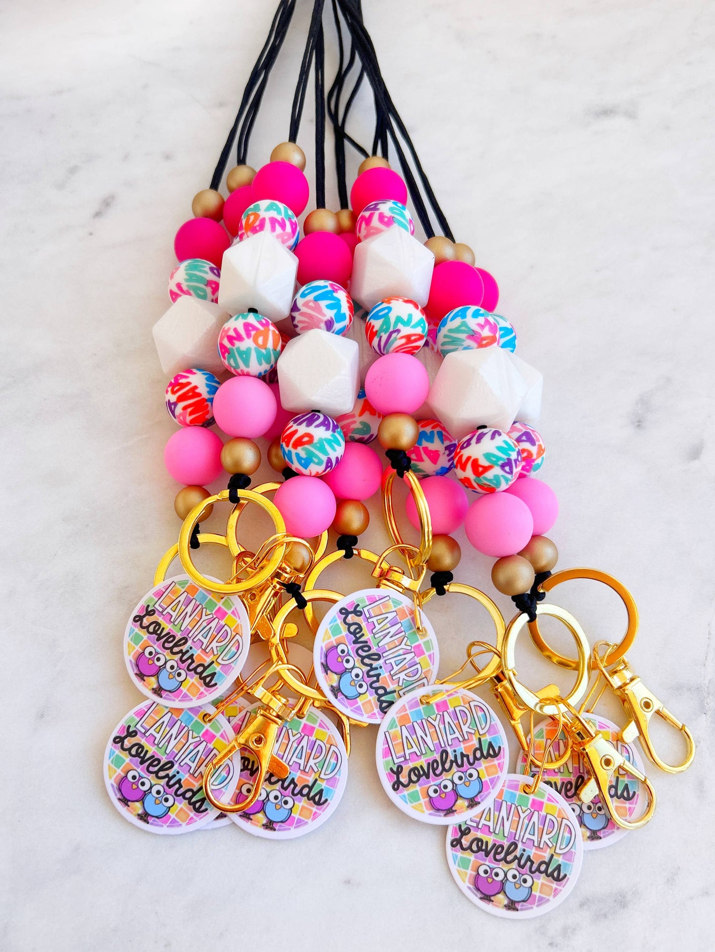 Alphabet Soup Lanyard