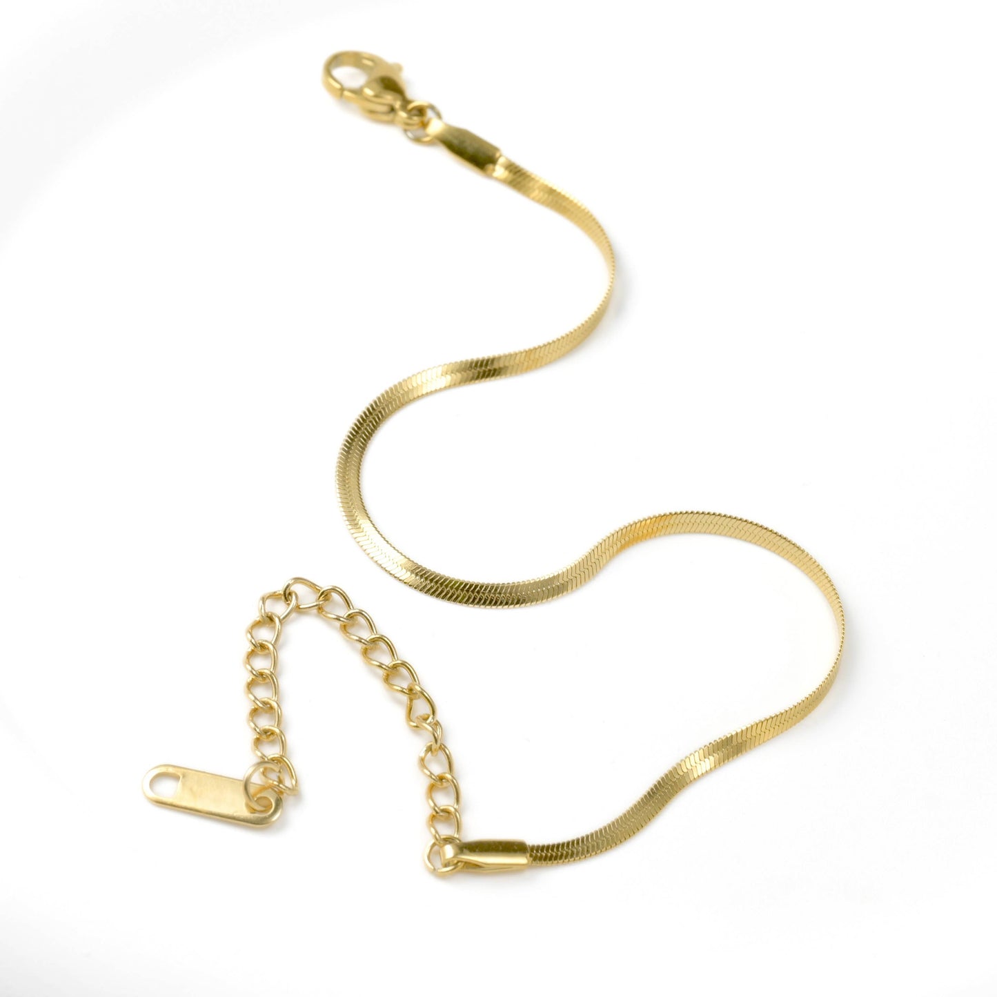 Dainty Gold Bracelets - Waterproof Chain Bracelets for Women