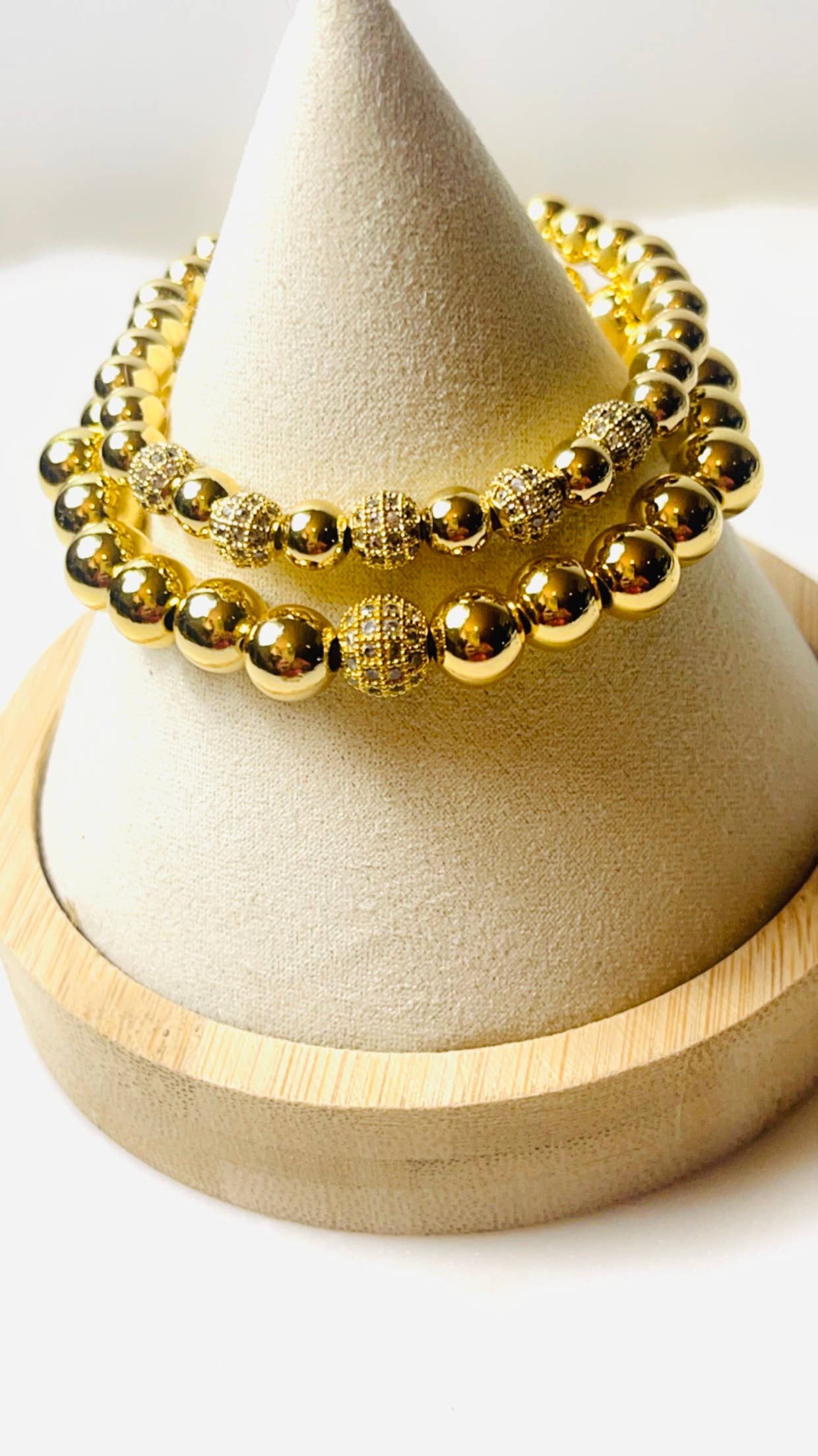 Gold & Pave Bracelet