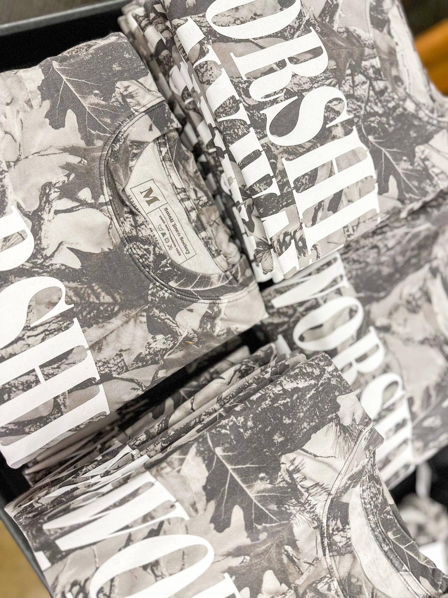 Worship Anyway | Grey Camo | Short Sleeve Tee