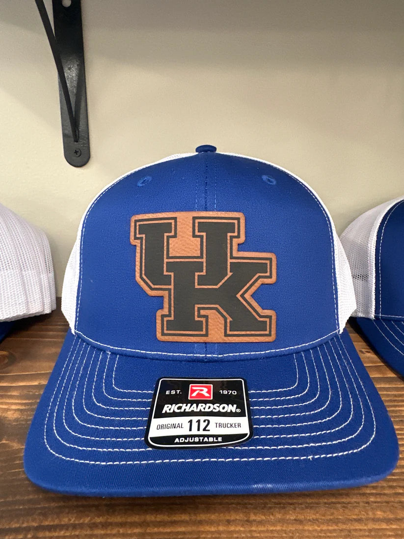 Uk Leather Patch Hat