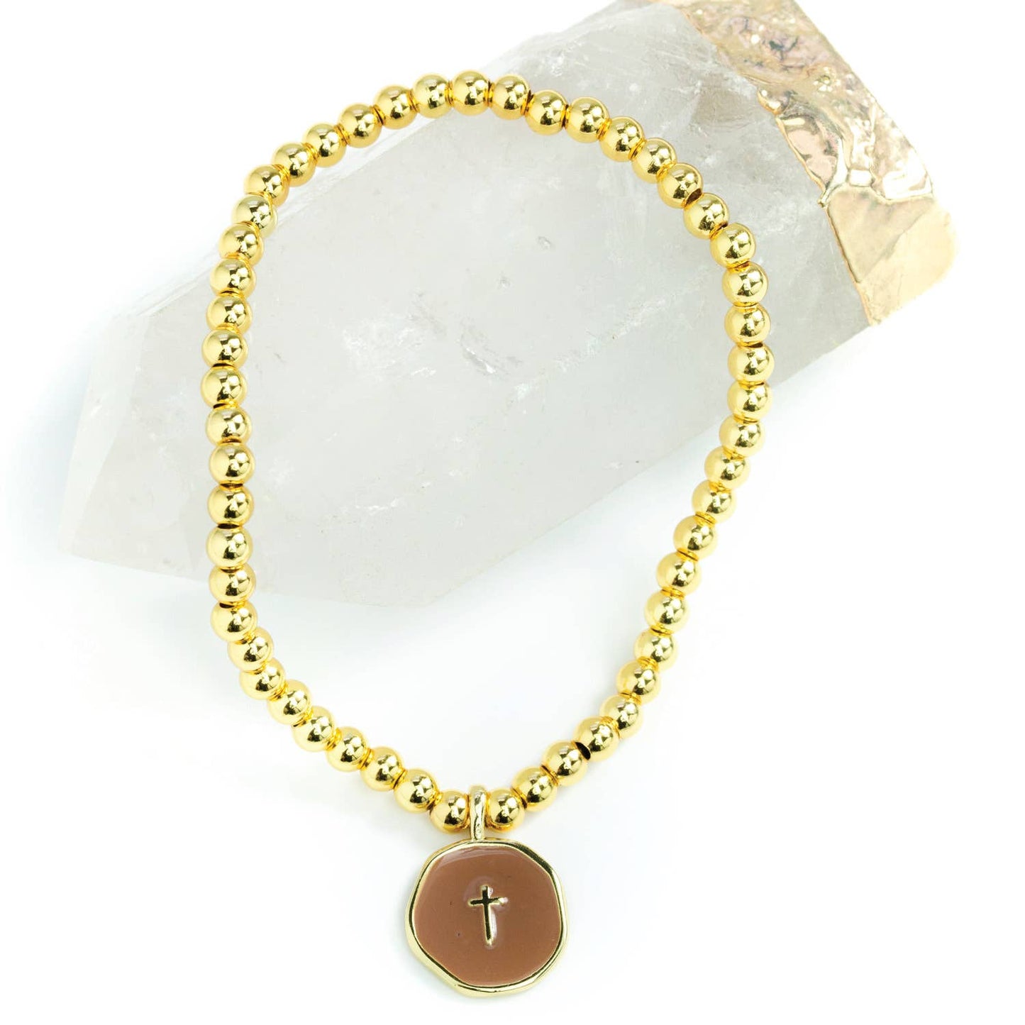 Tiny Cross Bracelet
