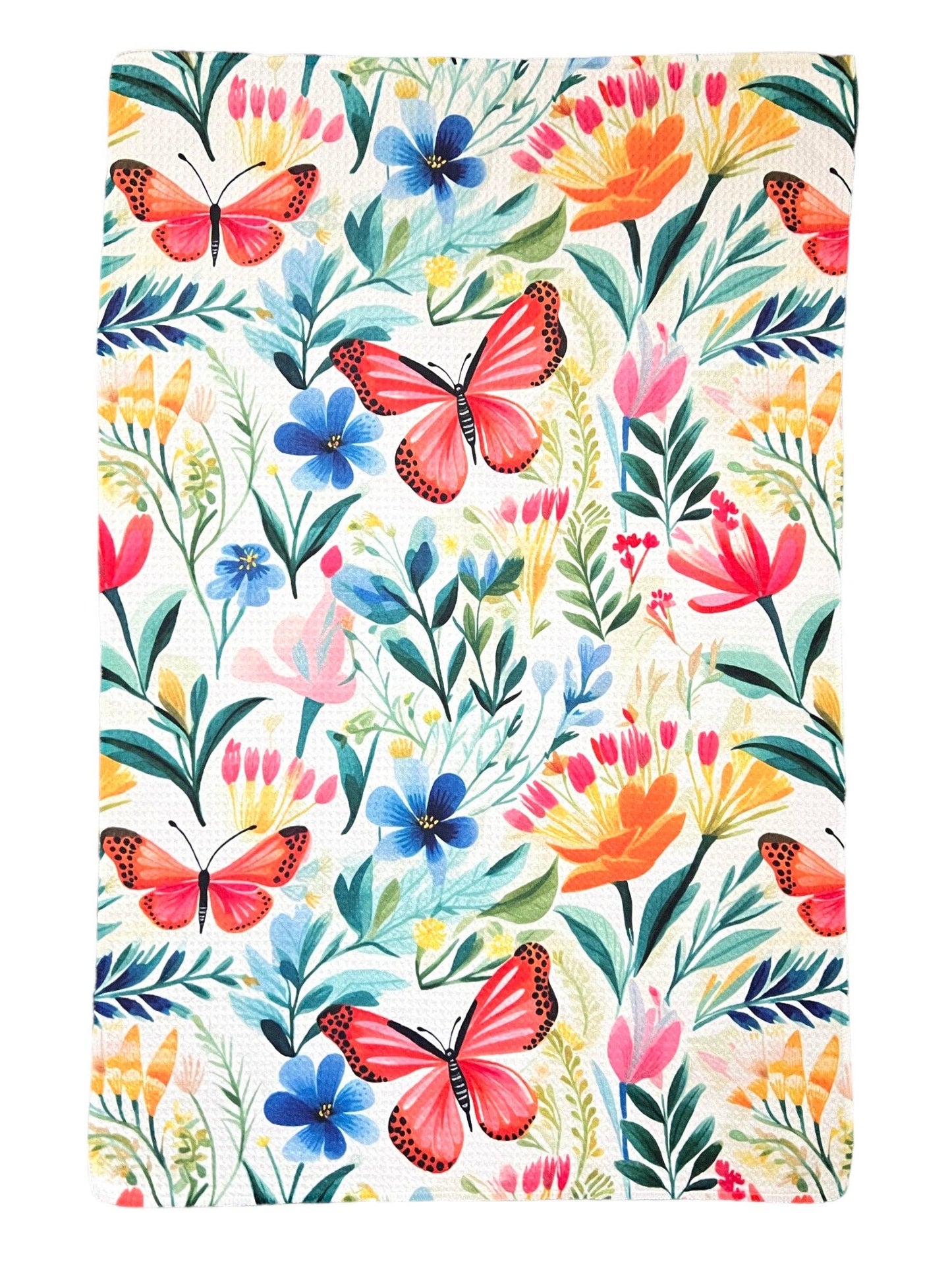 Land Here: Single Sided Hand Towel