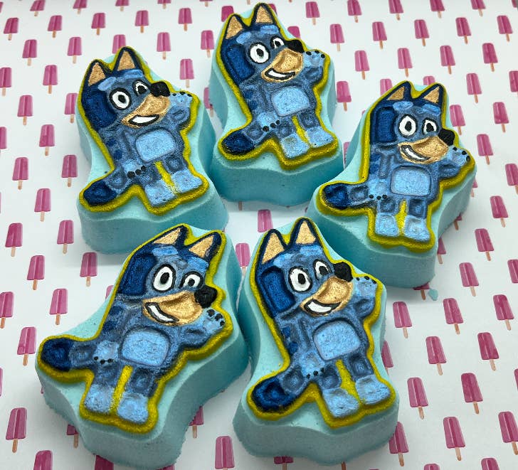 Bluey Dog Bath Bomb