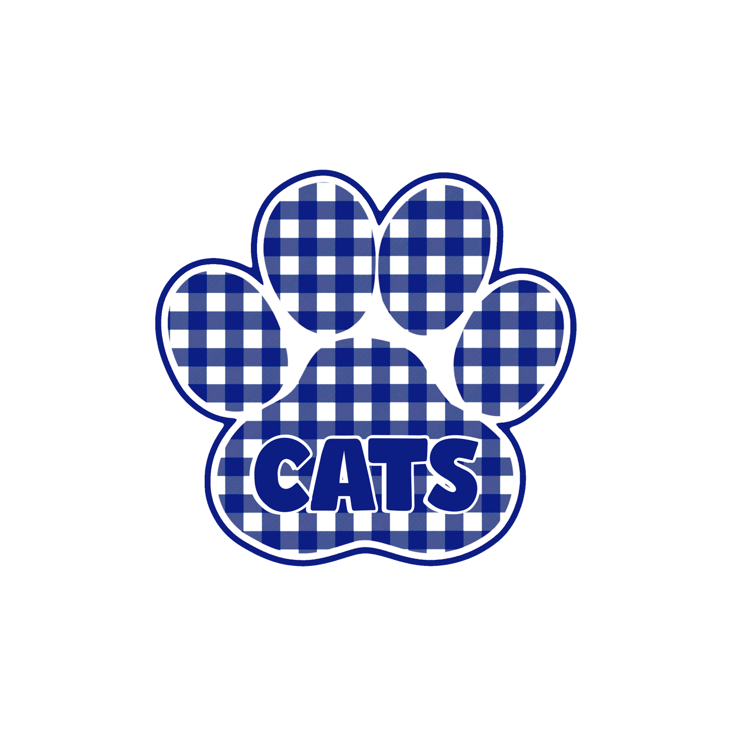 CATS PAW Yard Stake Sign