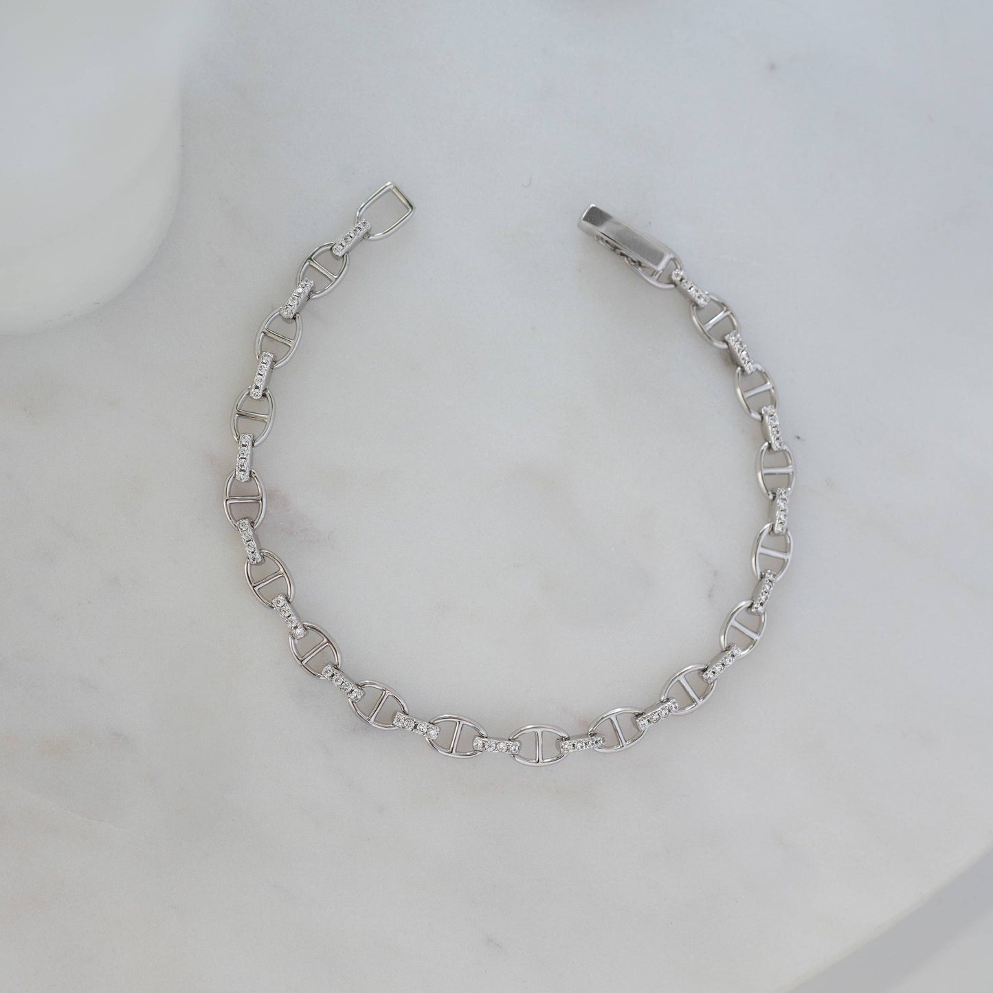 Diamond Chain Bracelet