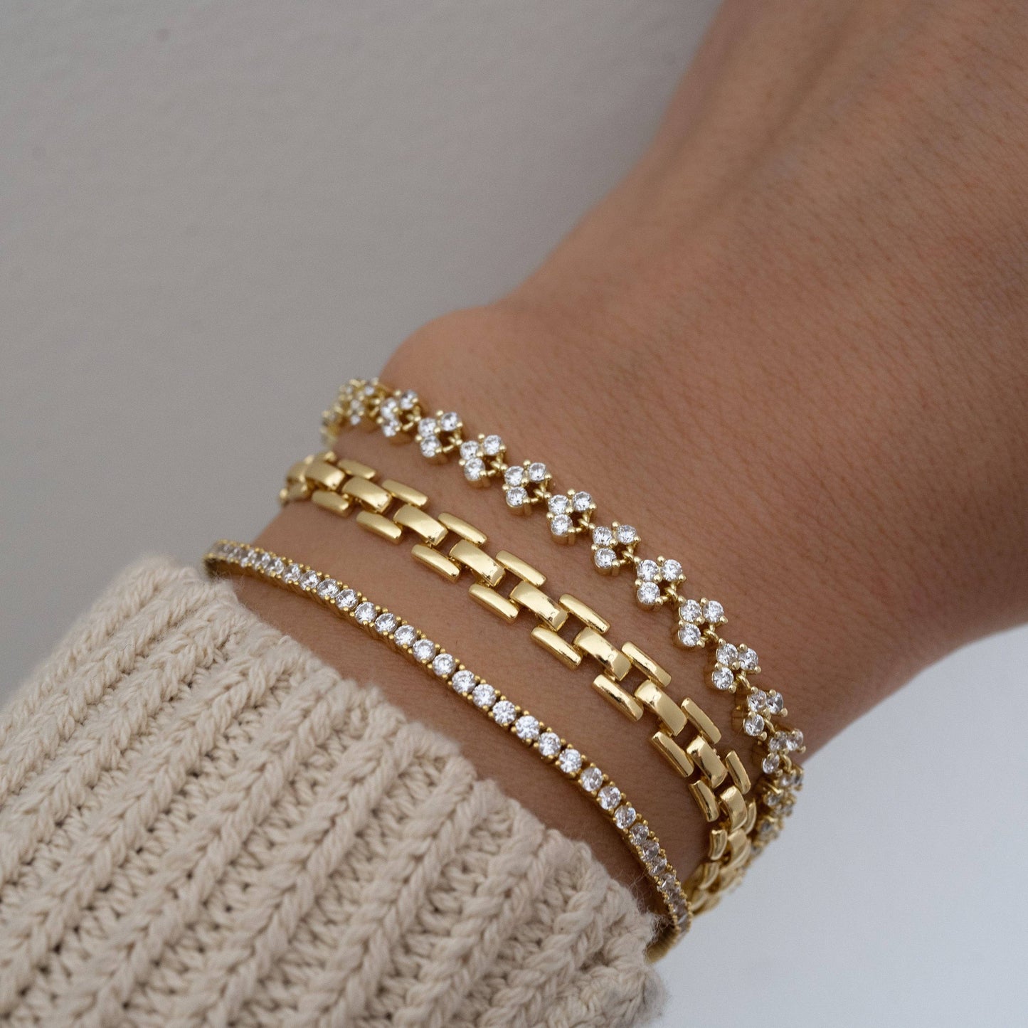 Jasmine Link Bracelet