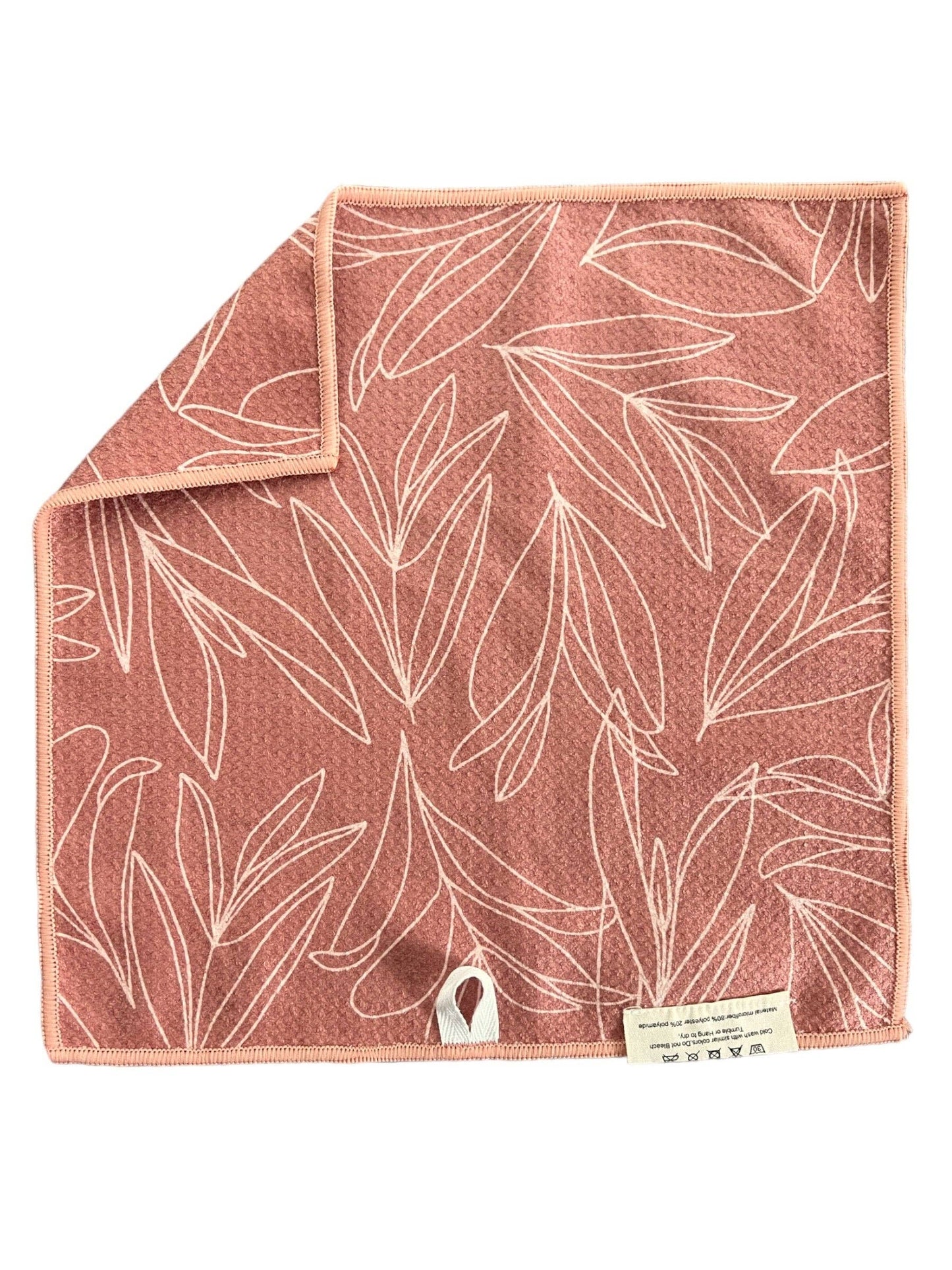 Feathered: Double Sided Washcloth