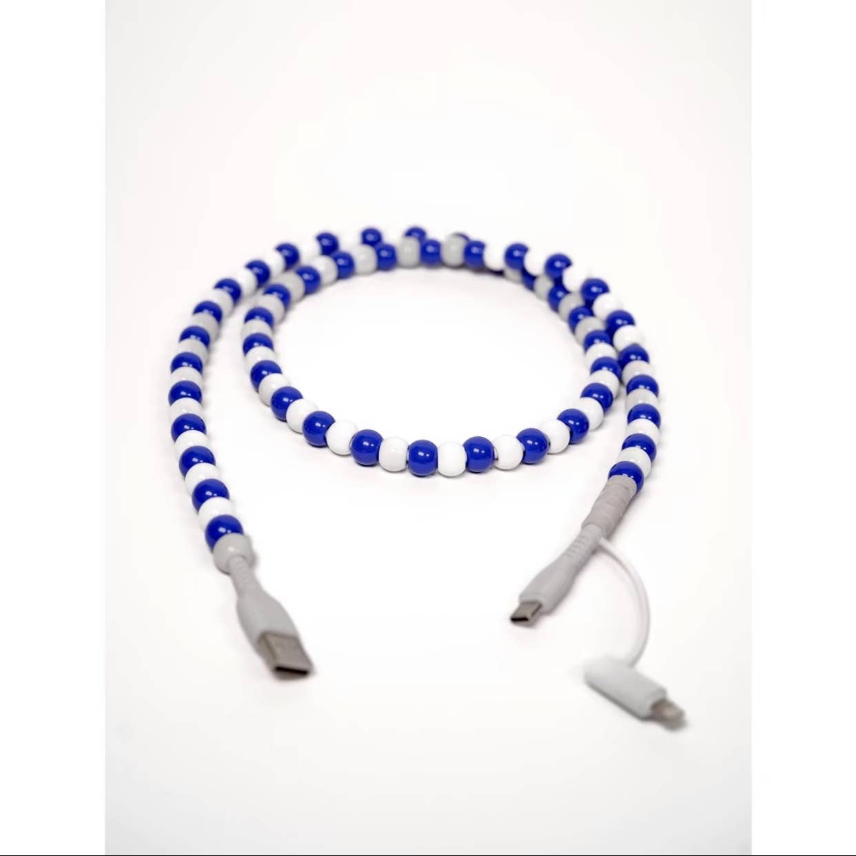 Charging Cable - Blue & White - Easter Basket Gift