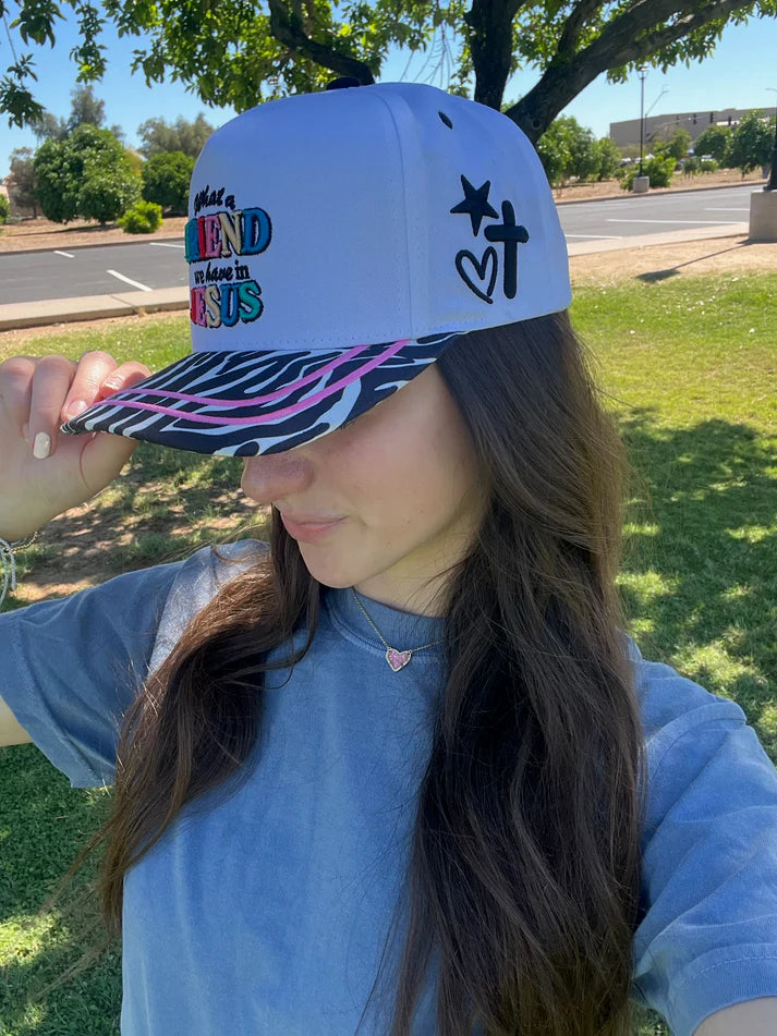 Jesus is a friend Hat