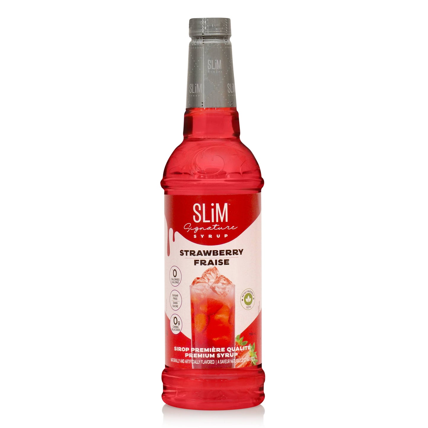 Slim Syrups Sugar Free Strawberry Syrup