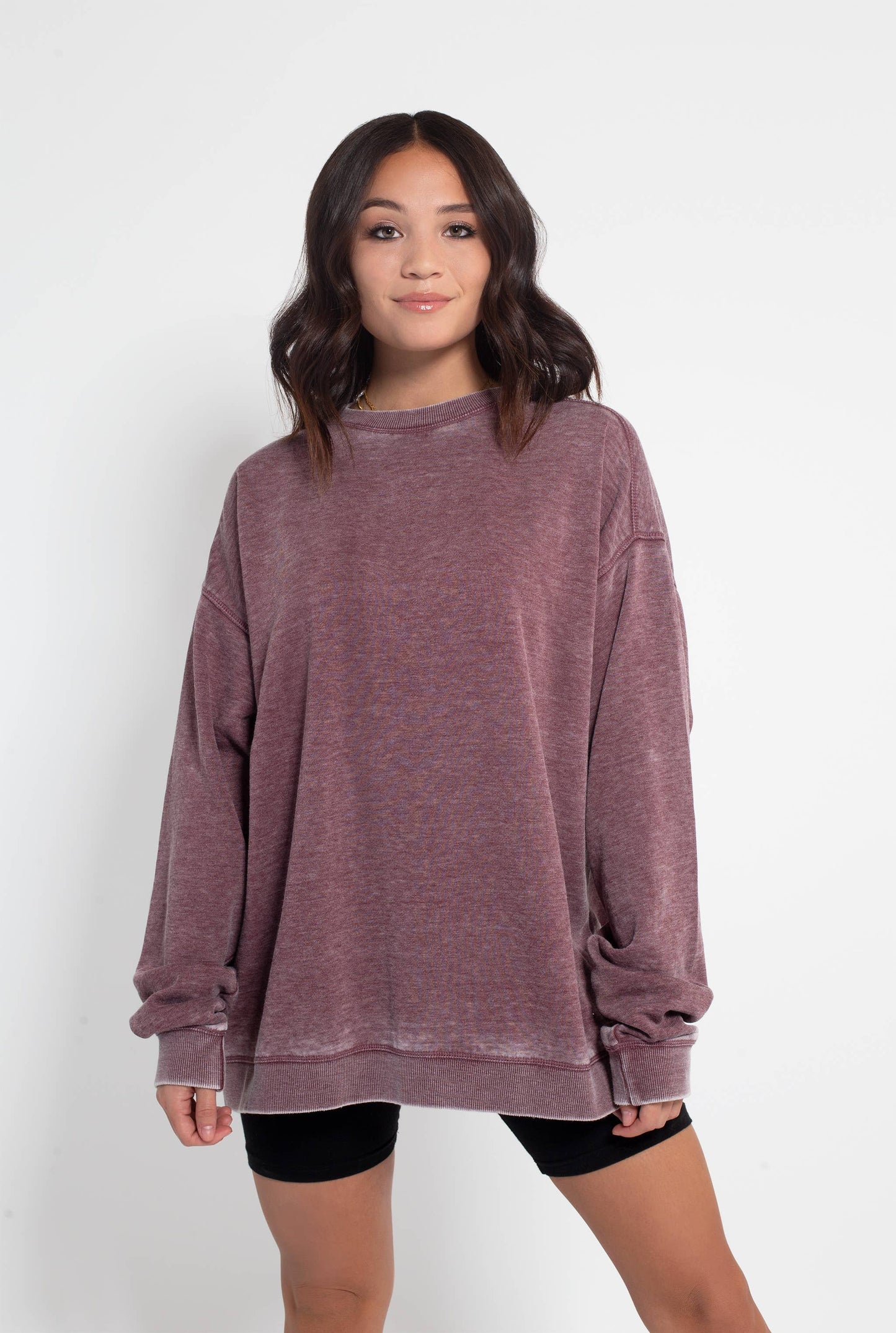 Burnout Crewneck Pullover