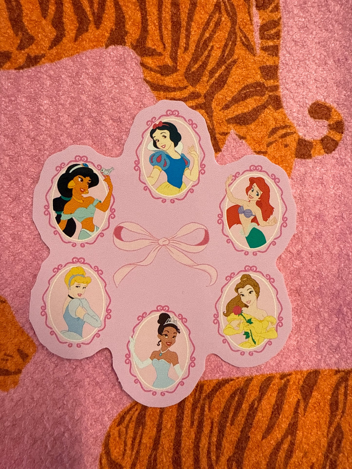 Princess waterproof vinyl sticker