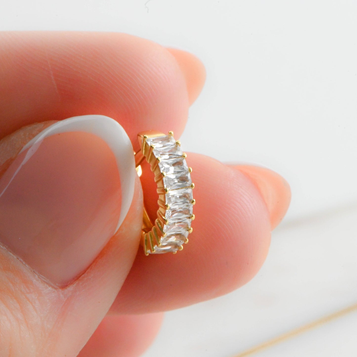 Daryl-Ann's Baguette Hoops