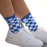 Checkered Game Day Socks