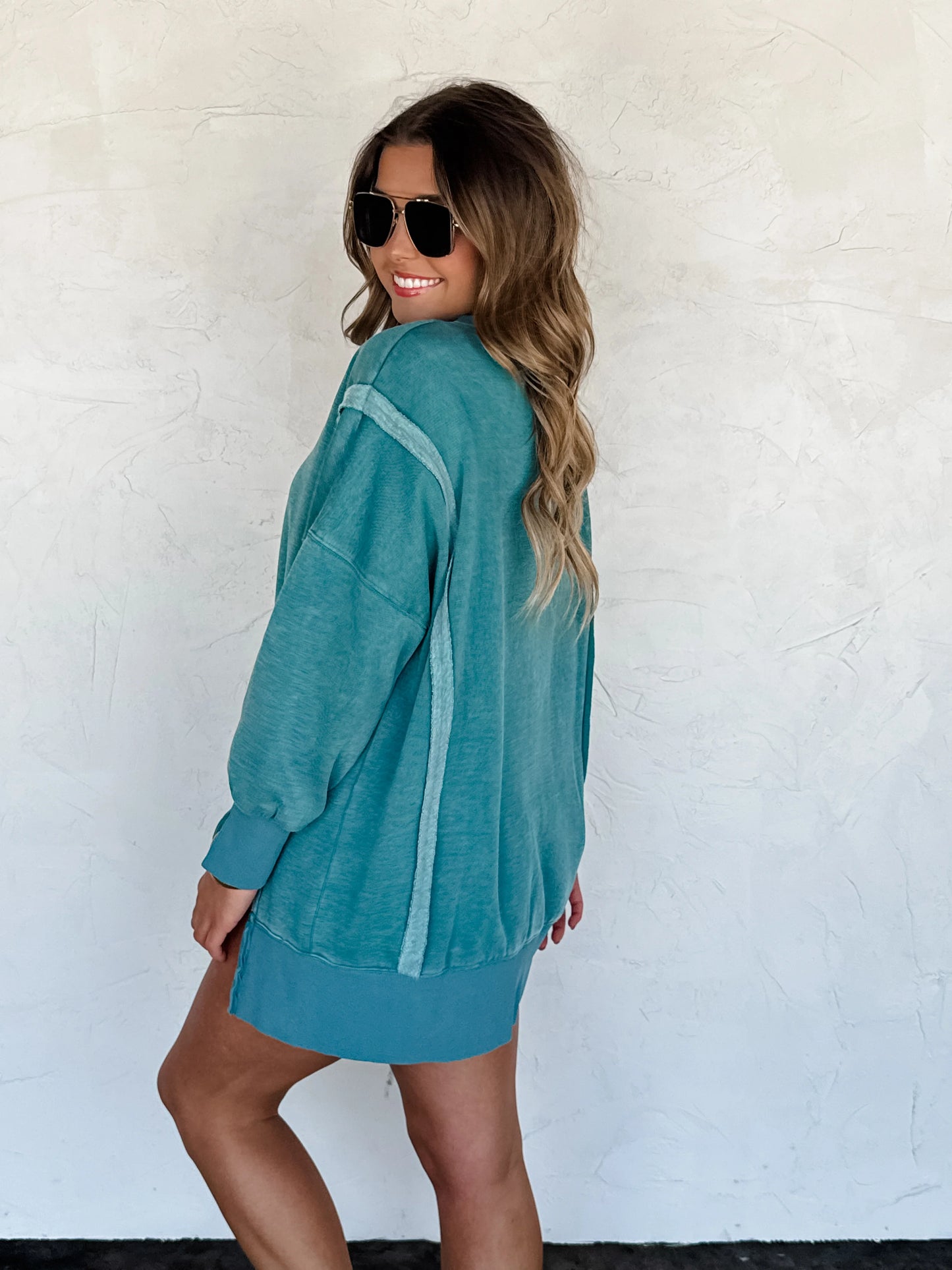 Candy Color Classic Crew Pullover