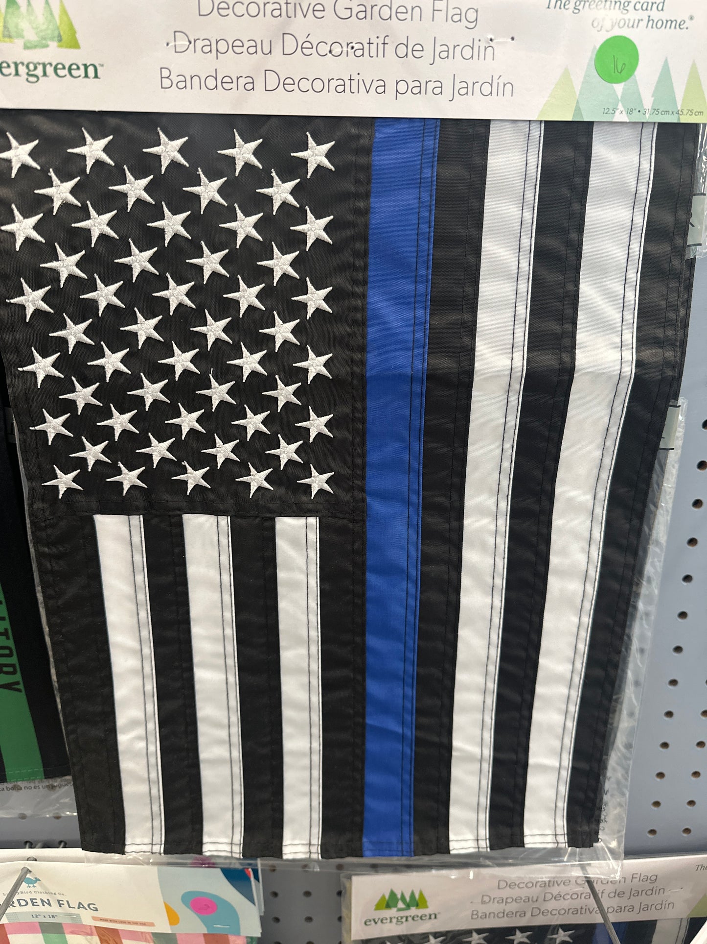 Thin blue line flag