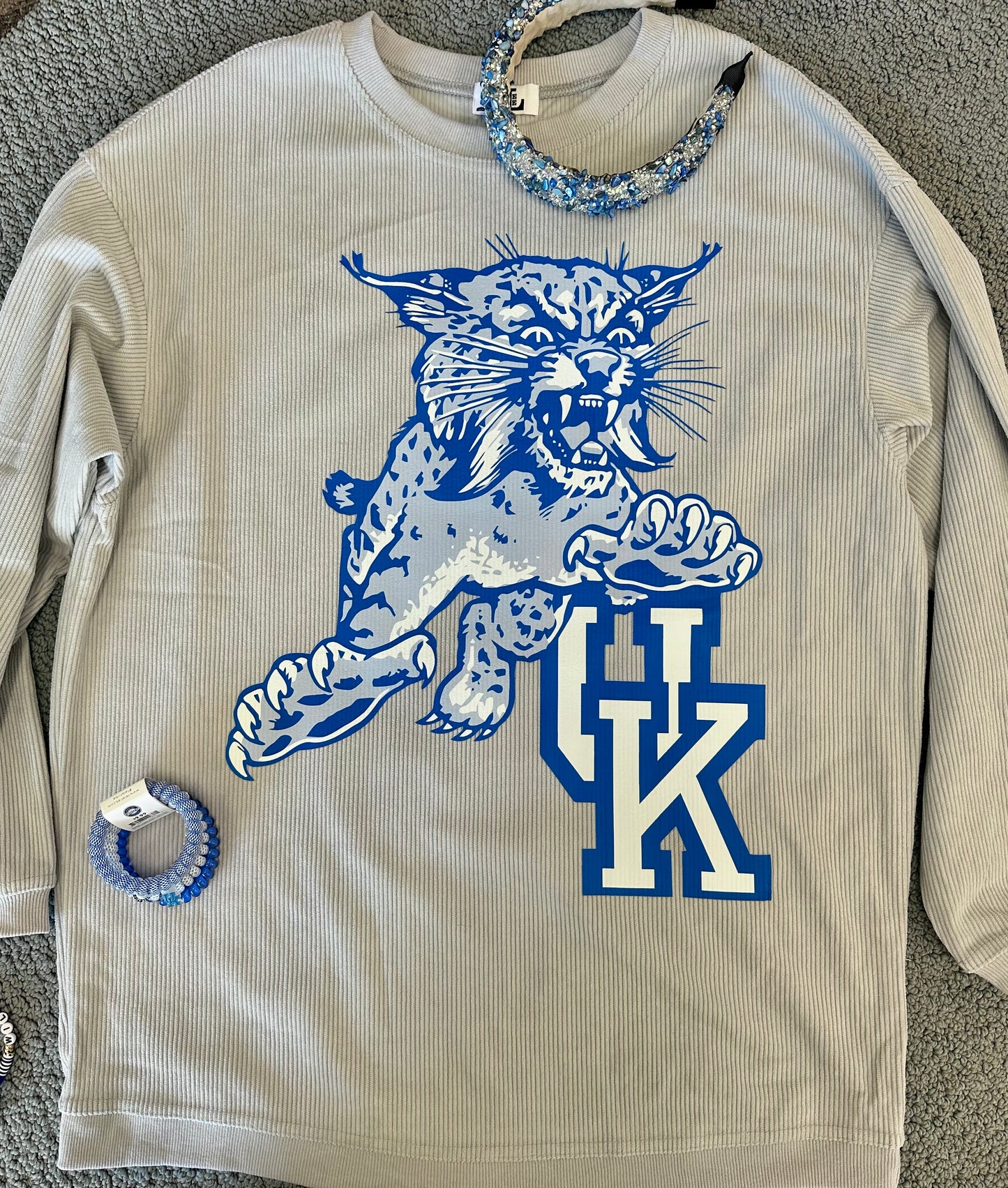 Vintage Wildcat Corded Crew