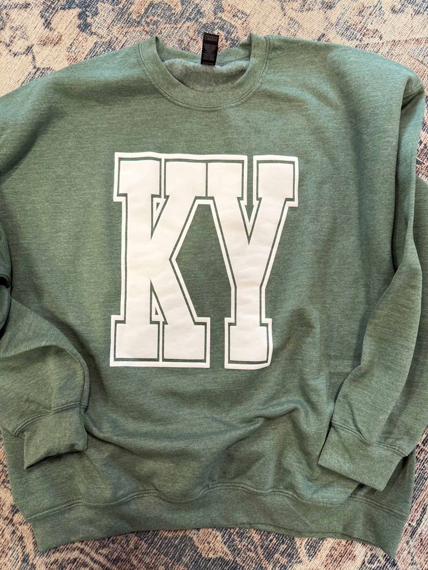 Ky Puff Crewneck Green