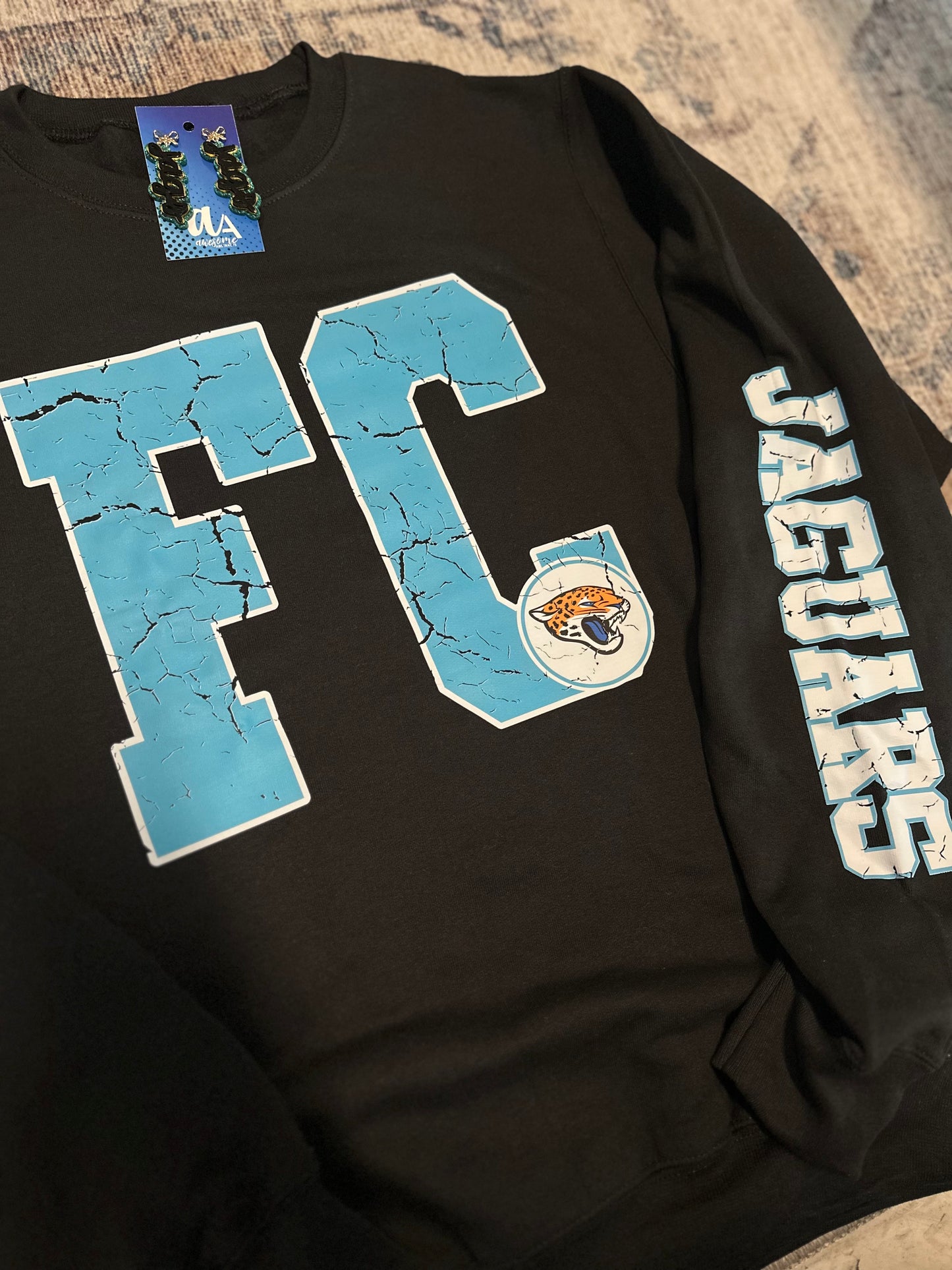 Vintage Letter Mascot Crewneck