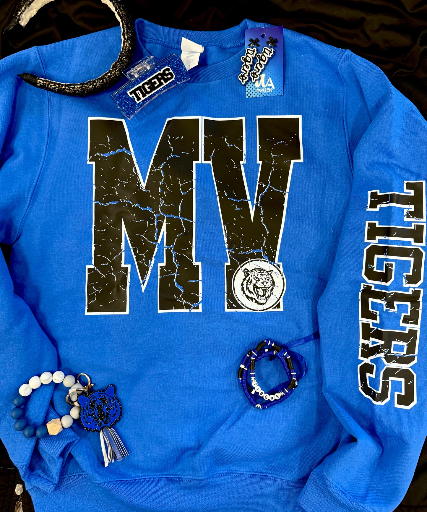 Vintage Letter Mascot Crewneck