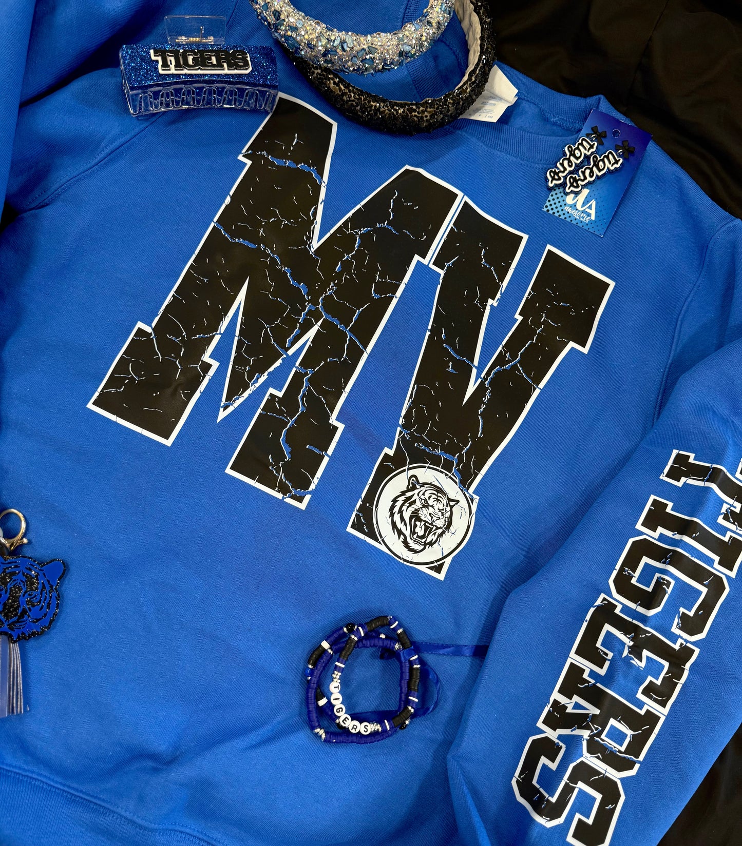 Vintage Letter Mascot Crewneck