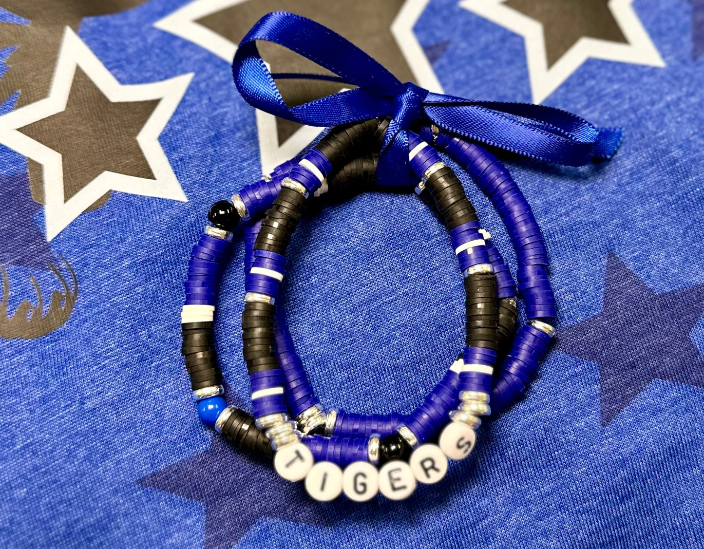 Gameday School Spirit Bracelet Stacks Customized colors