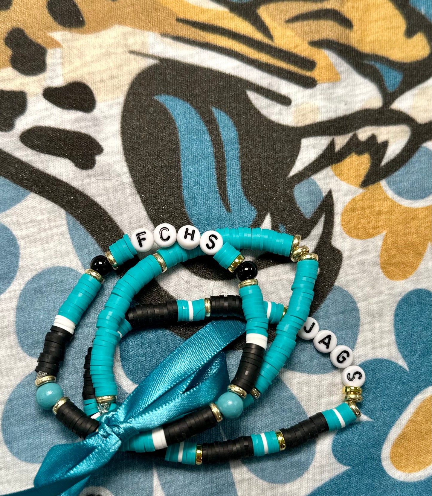 Gameday School Spirit Bracelet Stacks Customized colors