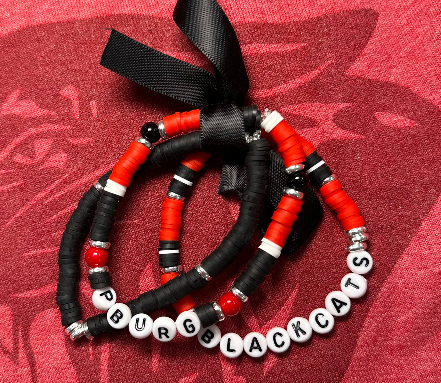 Gameday School Spirit Bracelet Stacks Customized colors