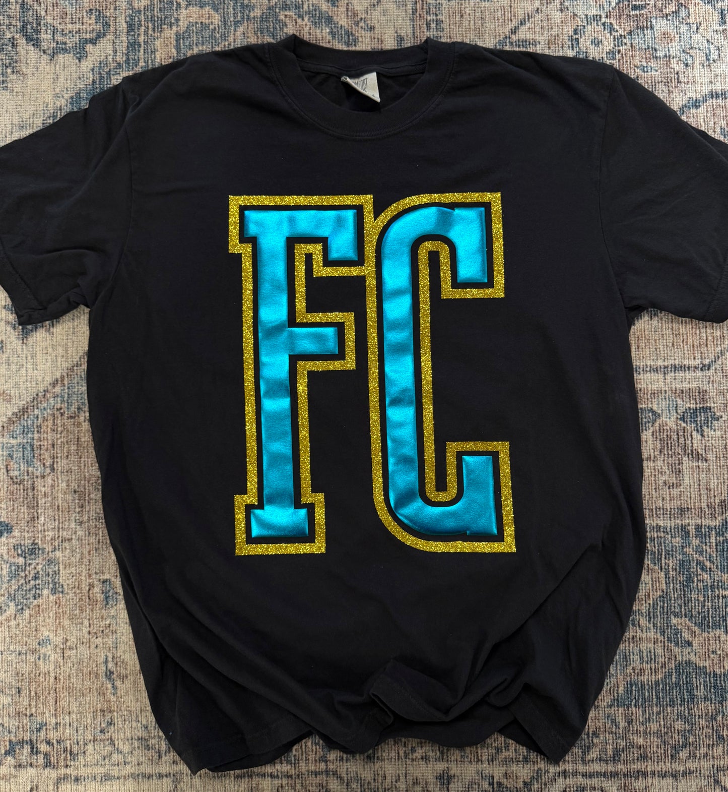 Oversized Mascot Letter Tee