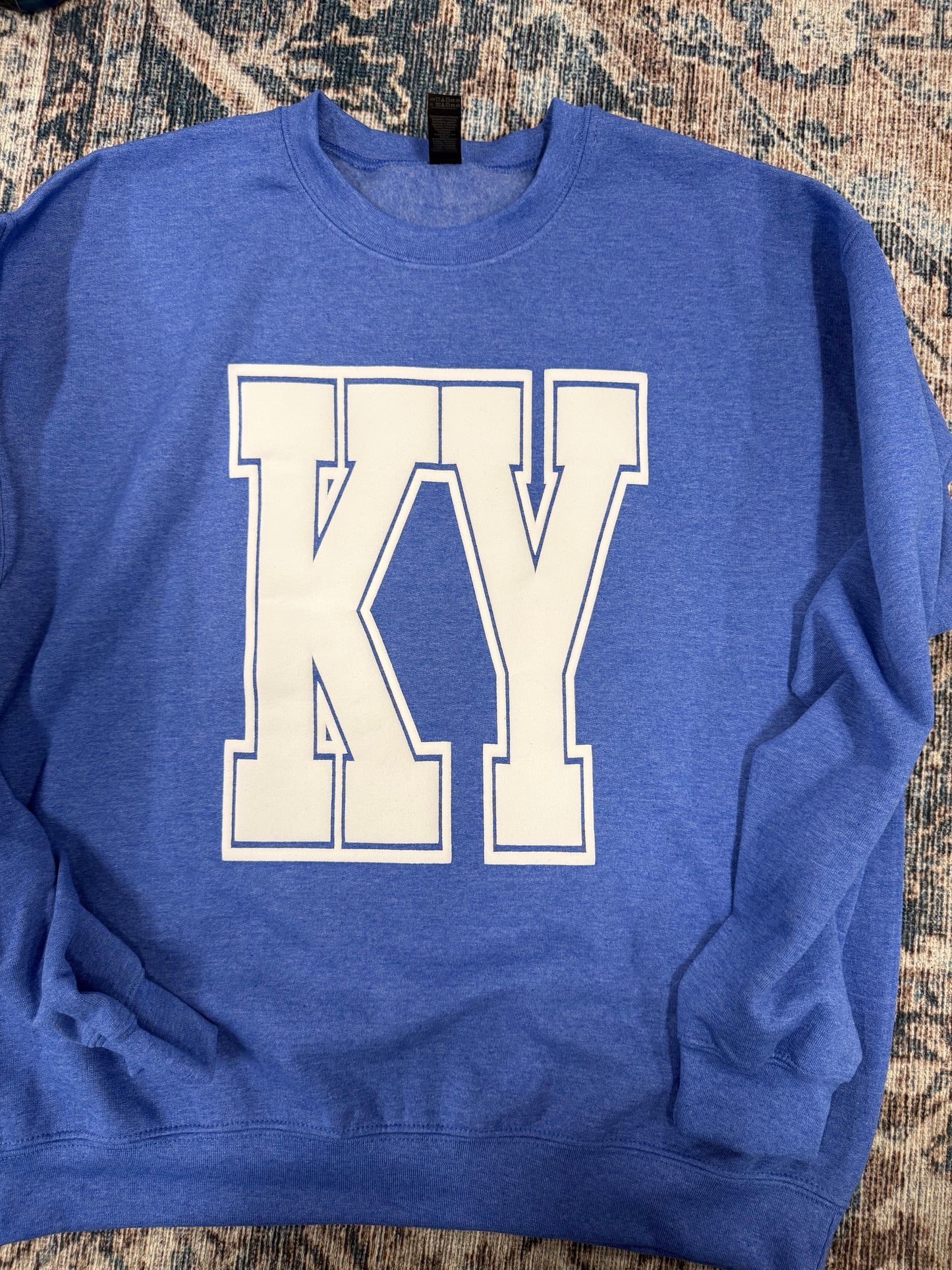 KY Vintage Puff Crewneck