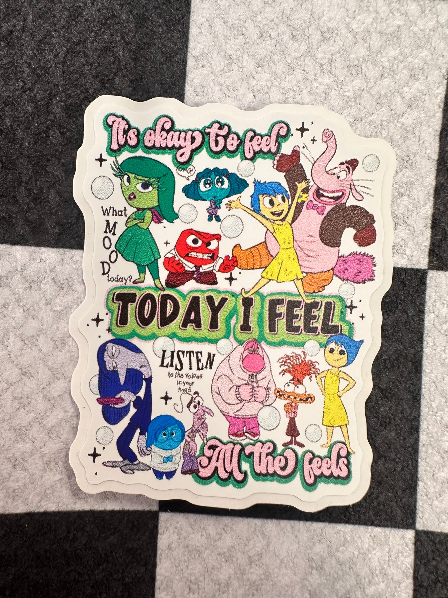 Inside out 2 Sticker
