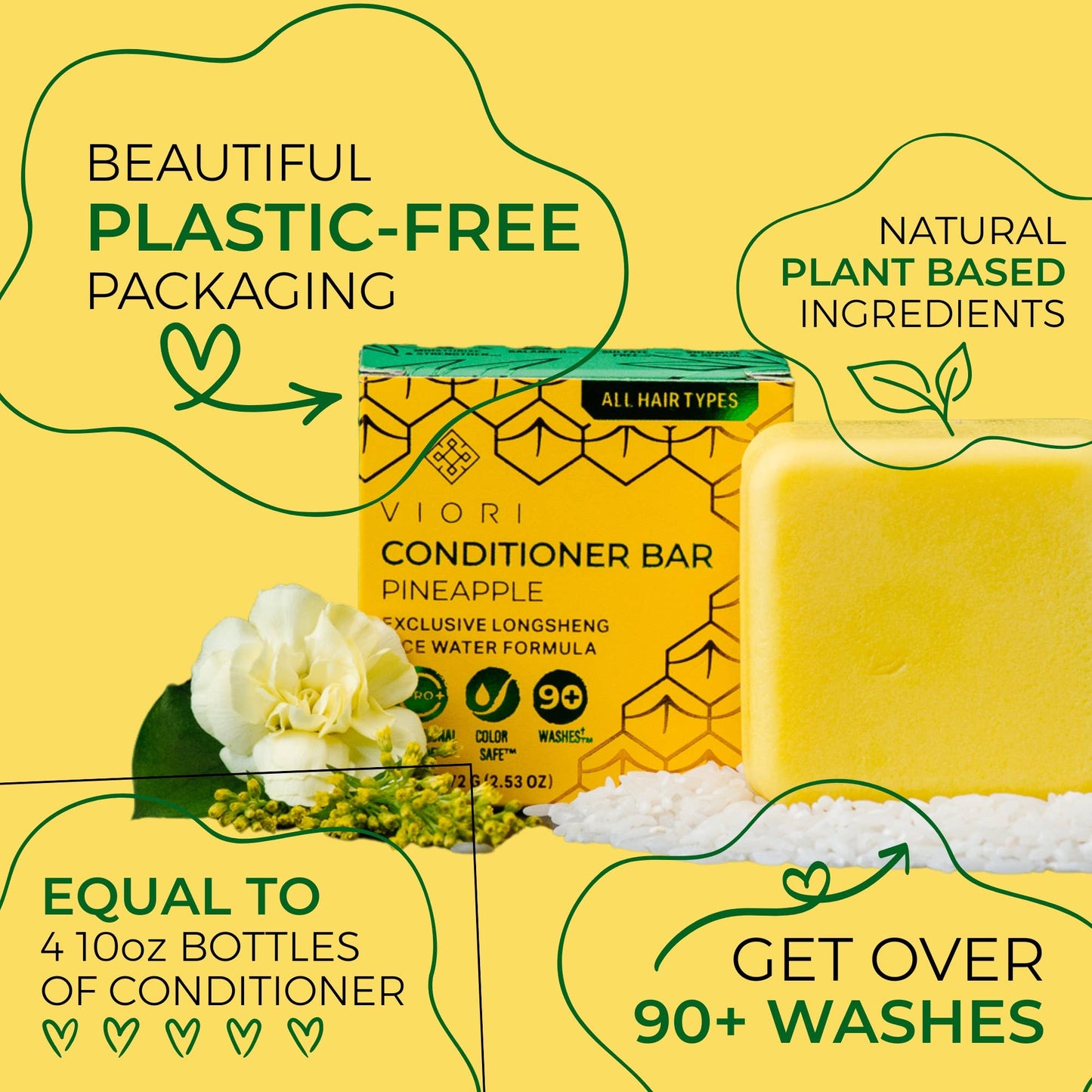 LIMITED Pineapple Conditioner Bar
