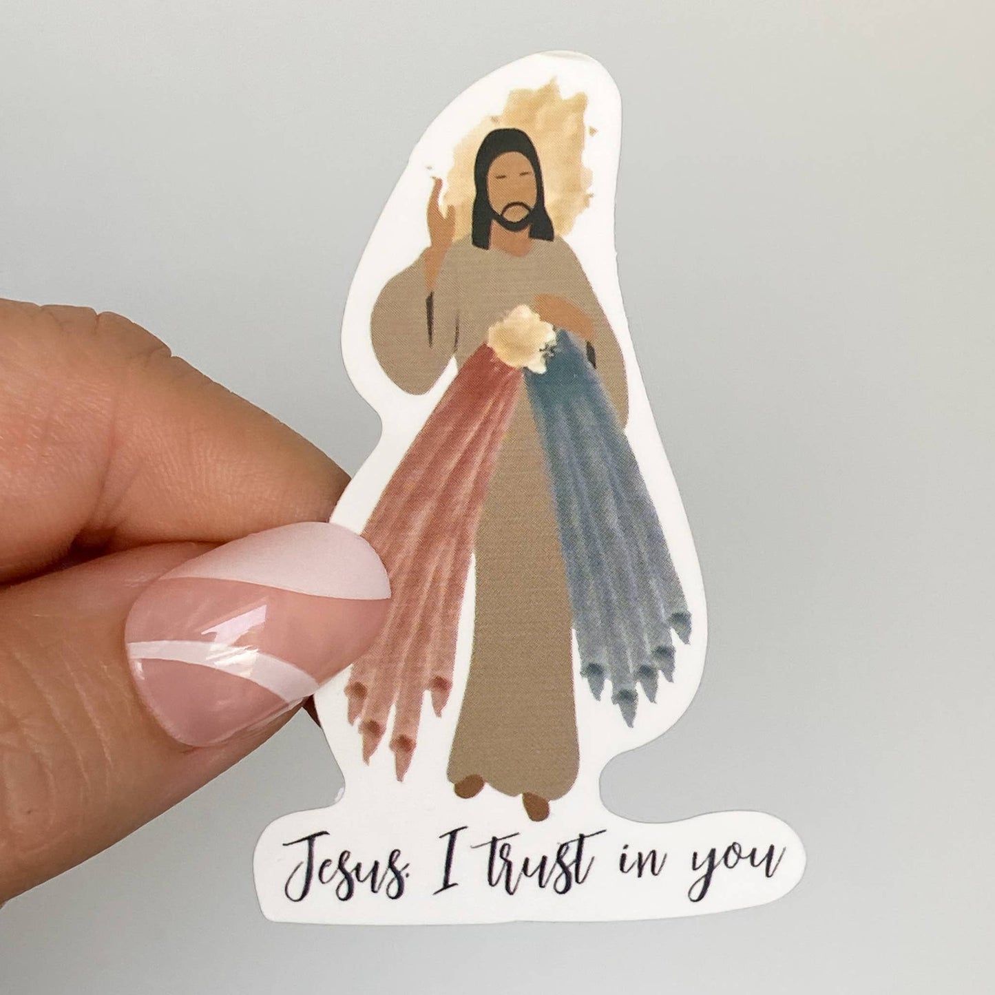 Jesus I Trust In You Sticker