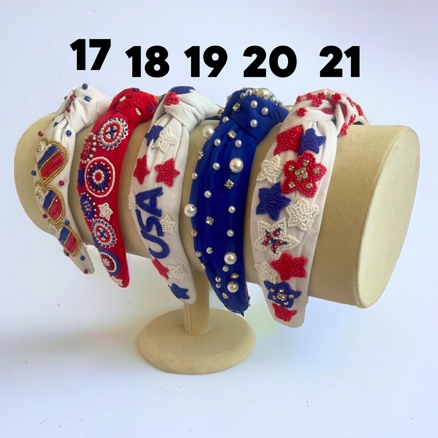 Patriotic Stars Headband