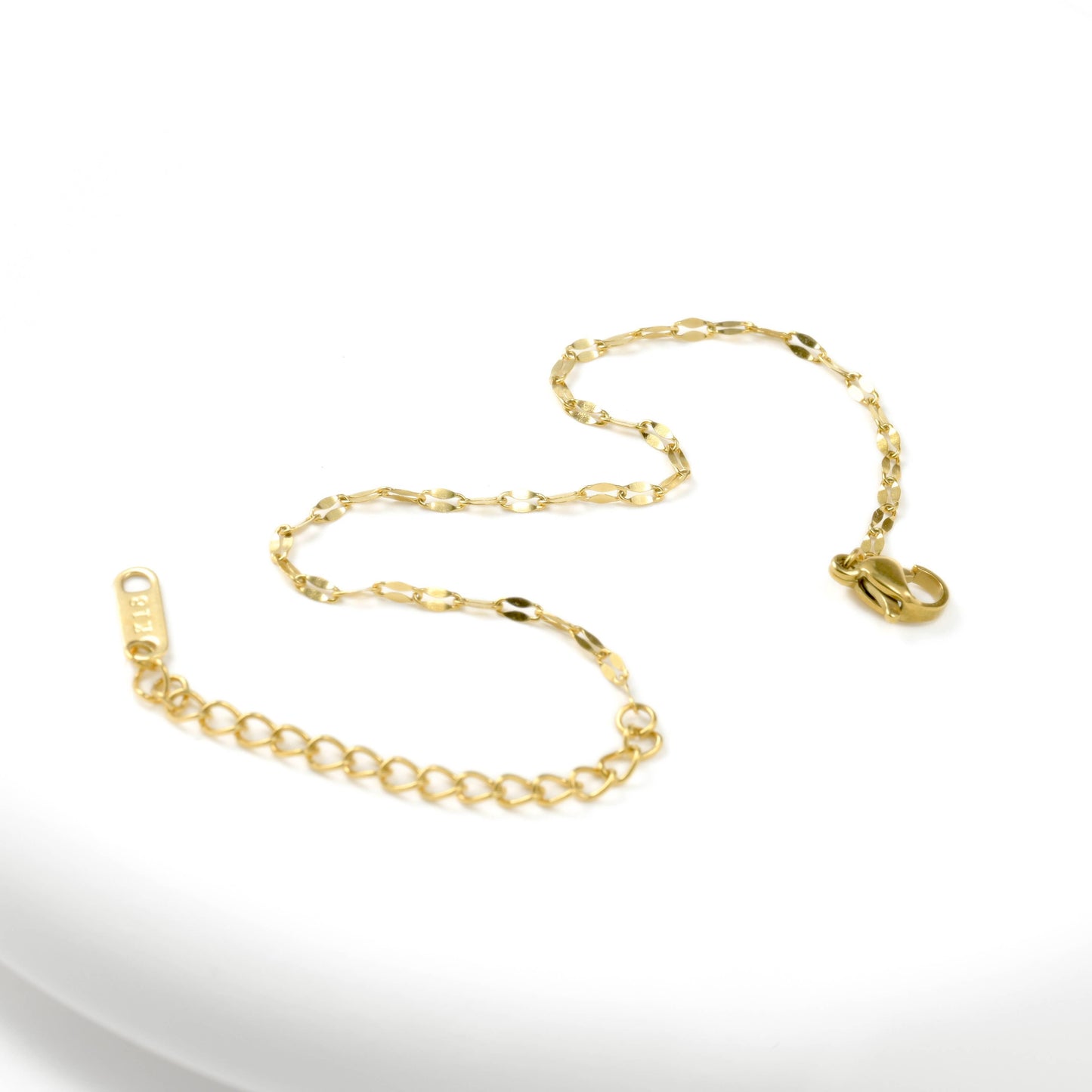 Dainty Gold Bracelets - Waterproof Chain Bracelets for Women