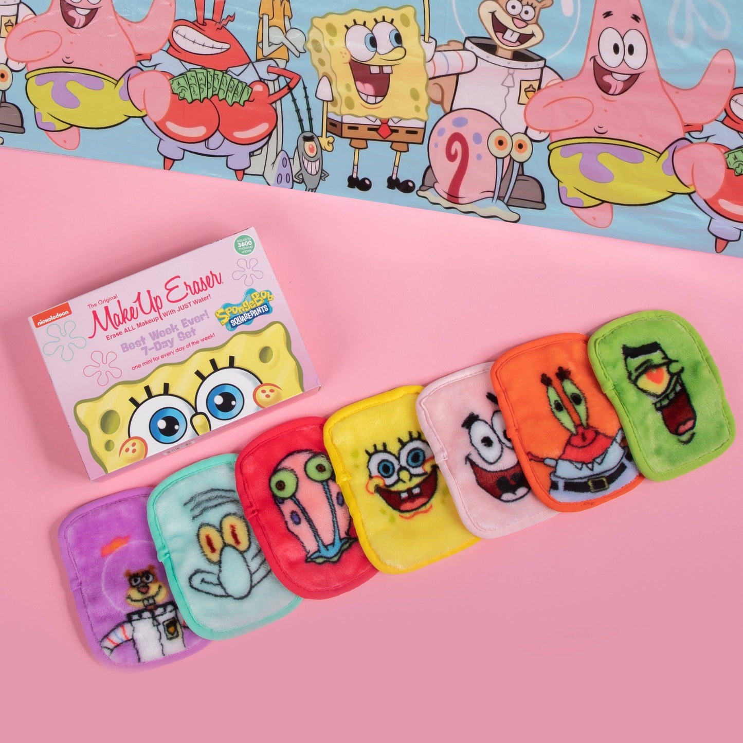 SpongeBob 7-Day Gift Set | MakeUp Eraser