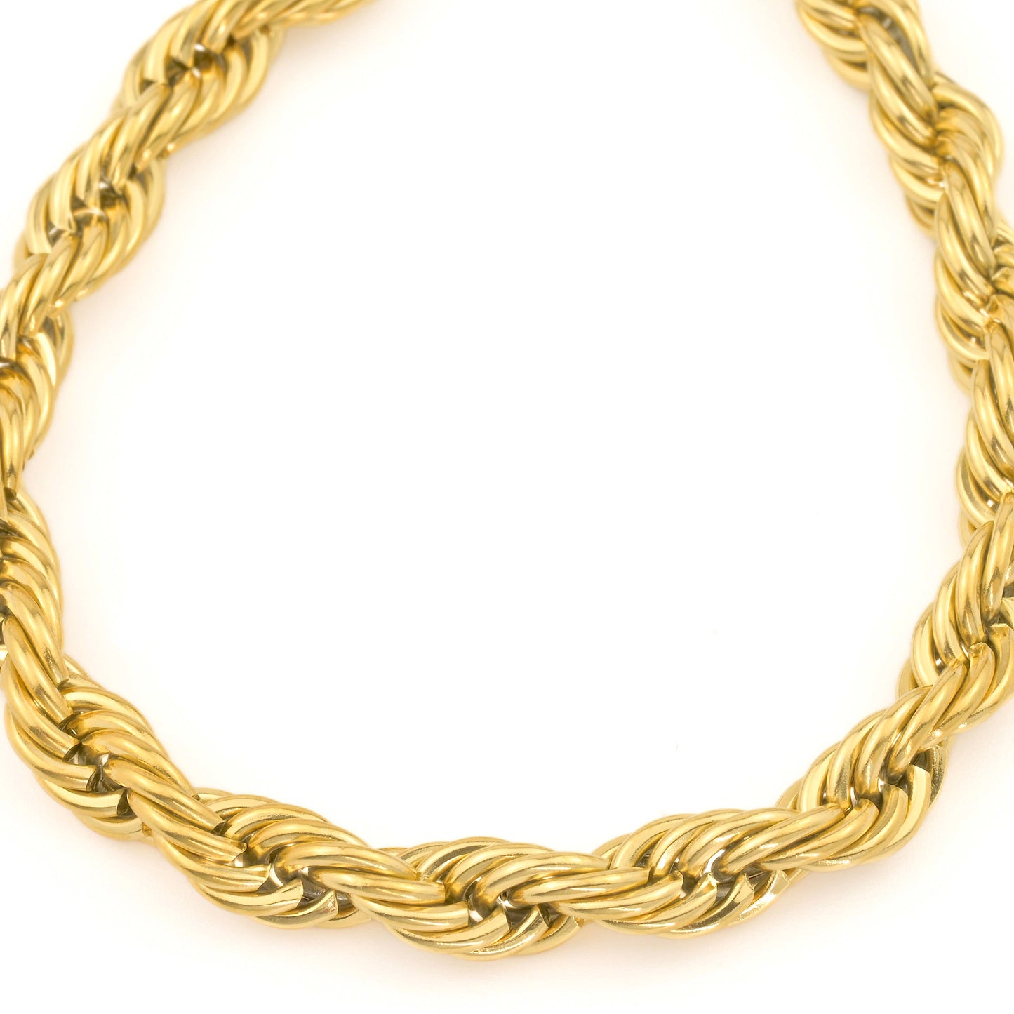 Rope Chain Necklace - Waterproof Twisted Chain Necklace